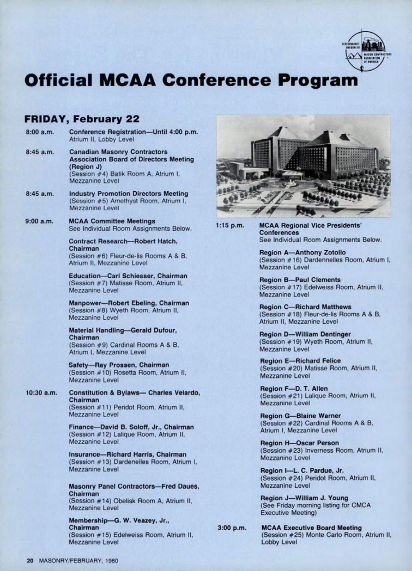 Masonry Magazine February 1980 Page. 20