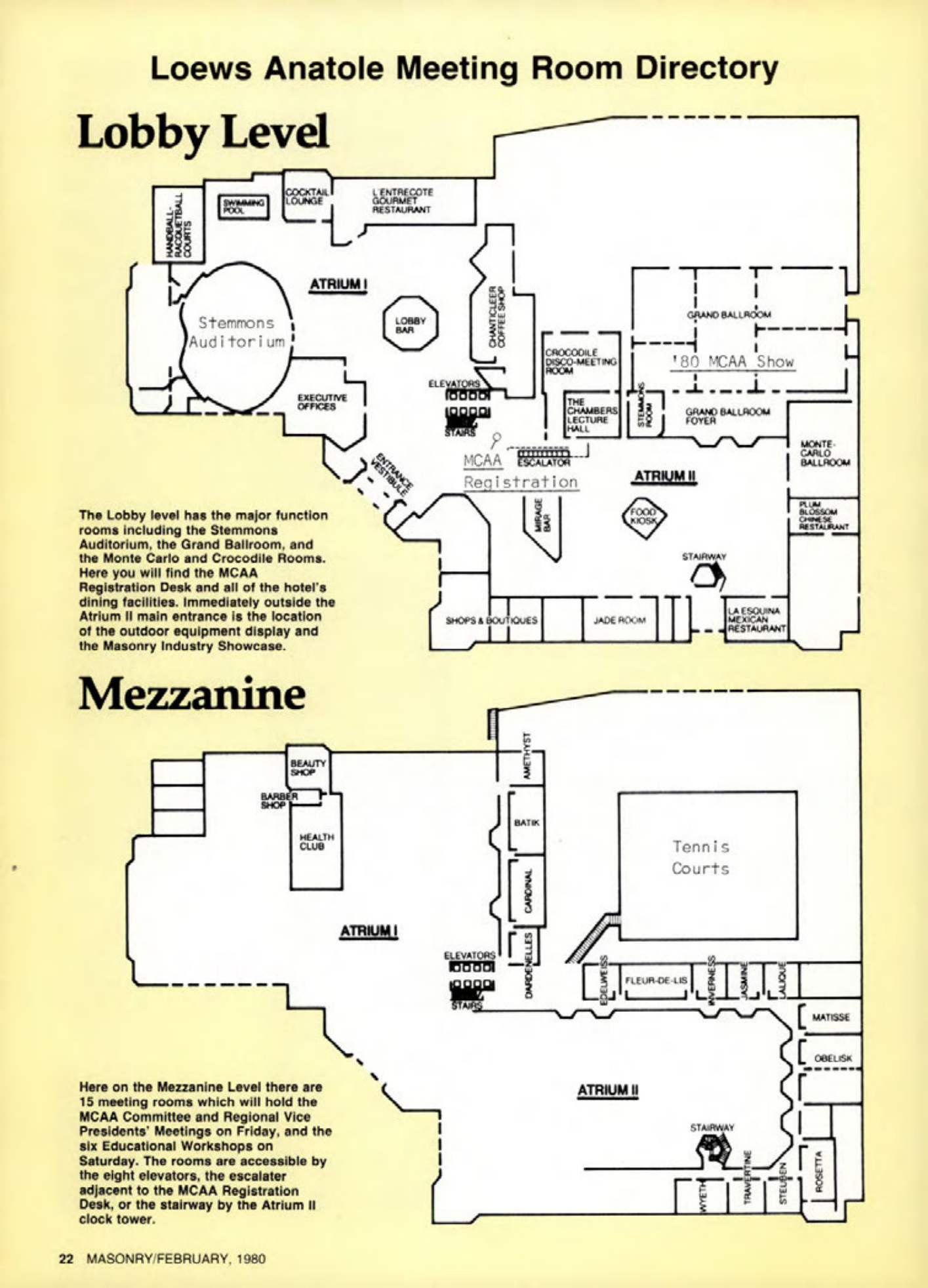 Masonry Magazine February 1980 Page. 22