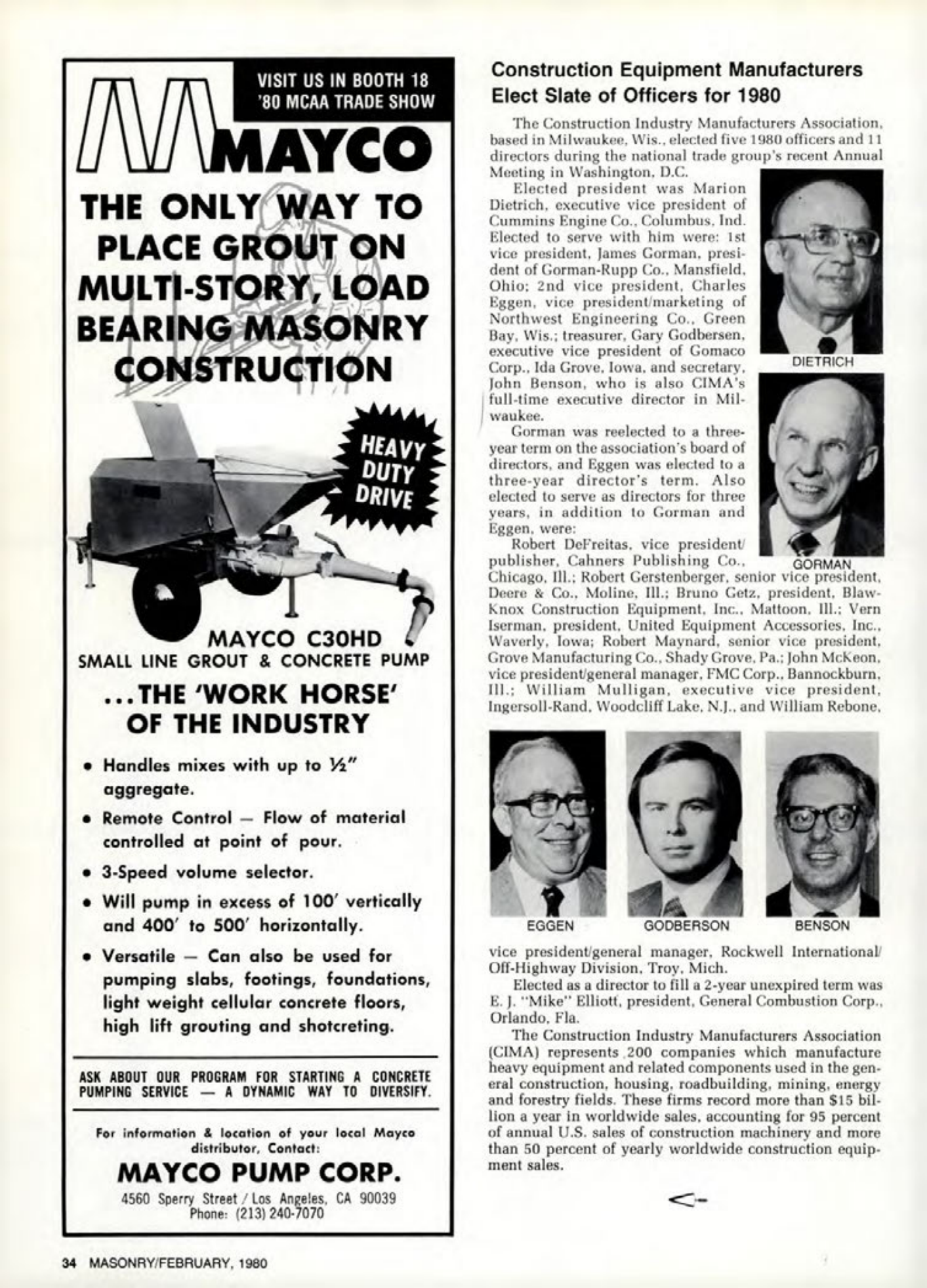 Masonry Magazine February 1980 Page. 34