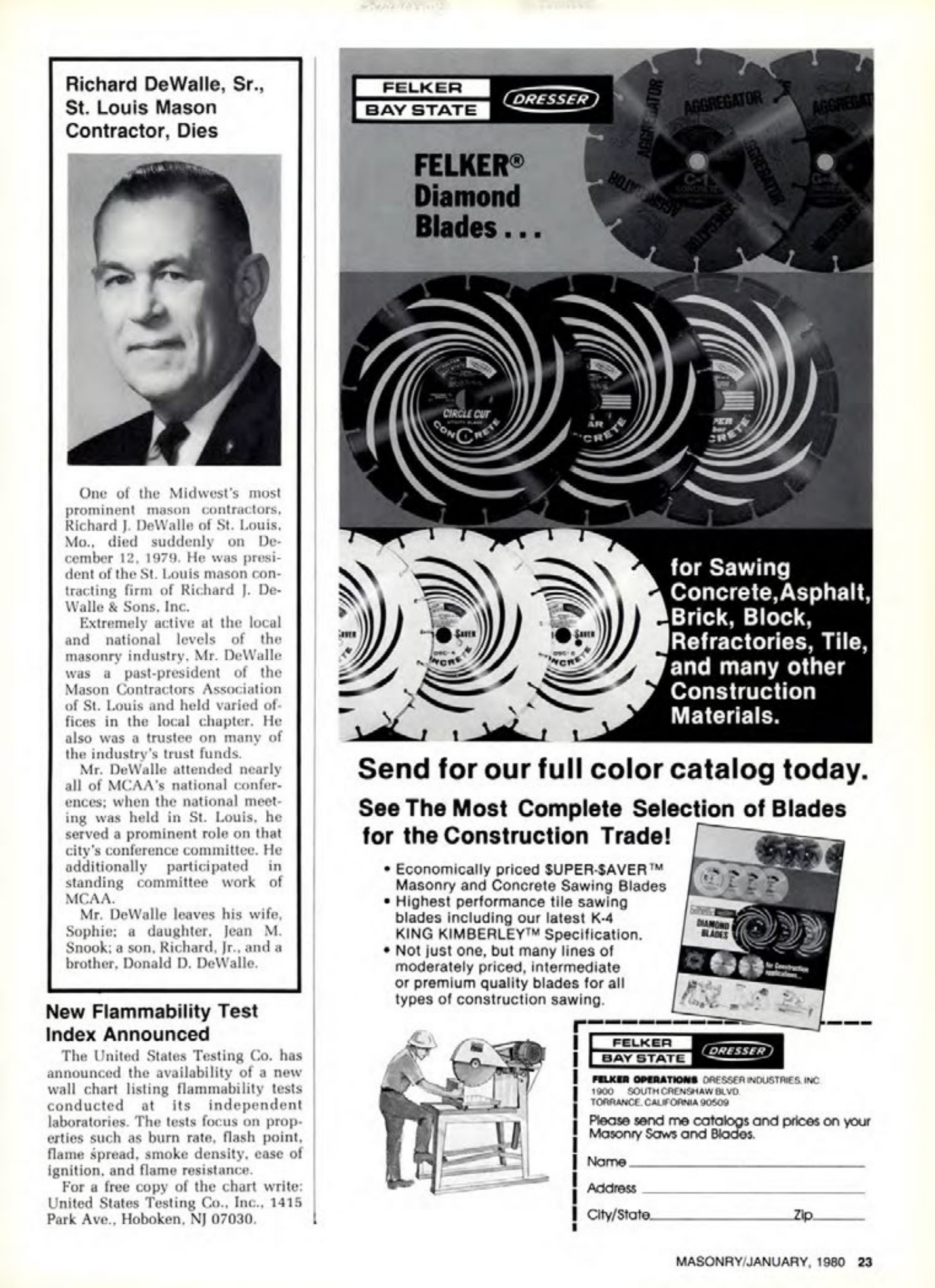 Masonry Magazine January 1980 Page.23