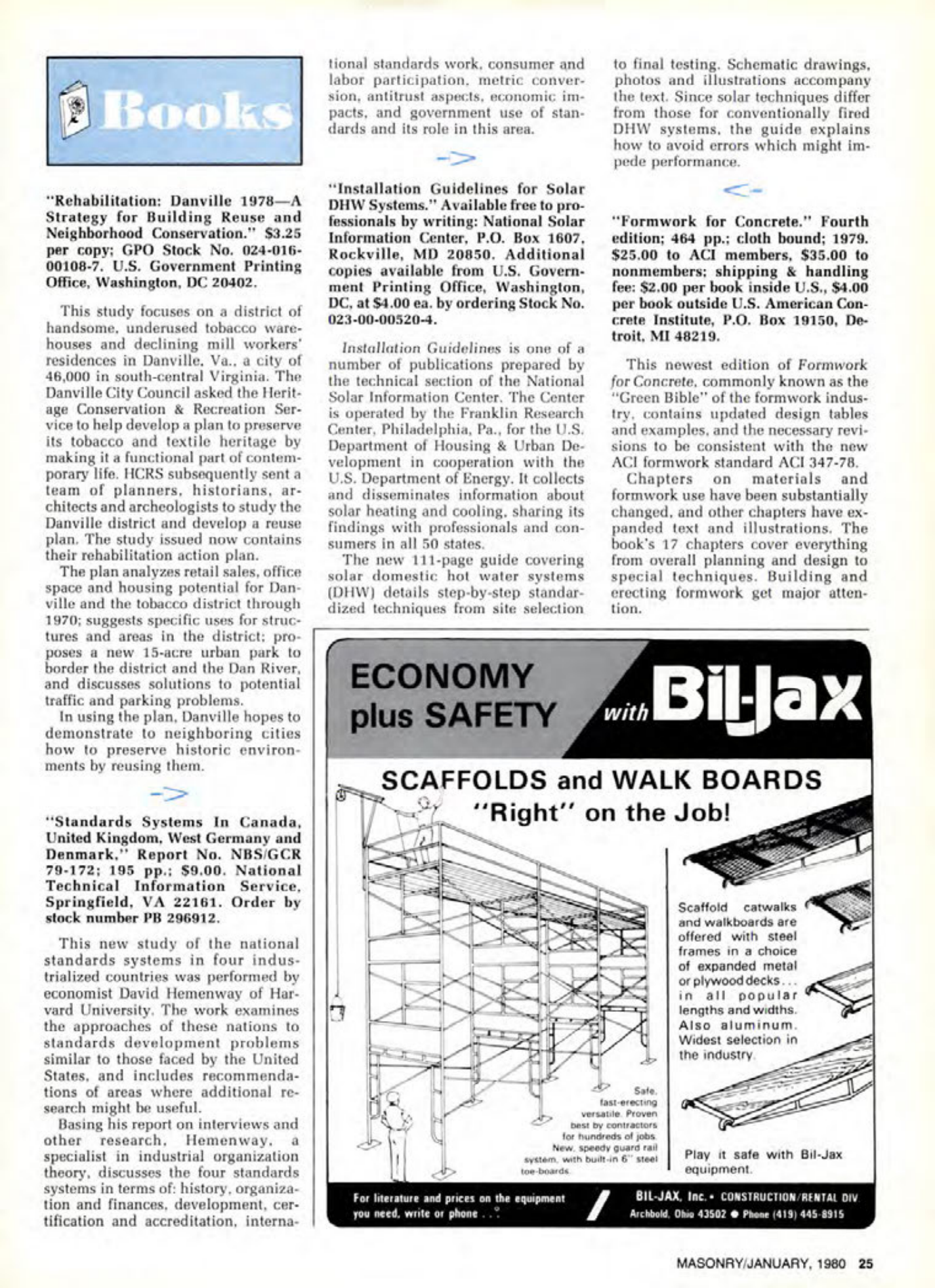 Masonry Magazine January 1980 Page.25