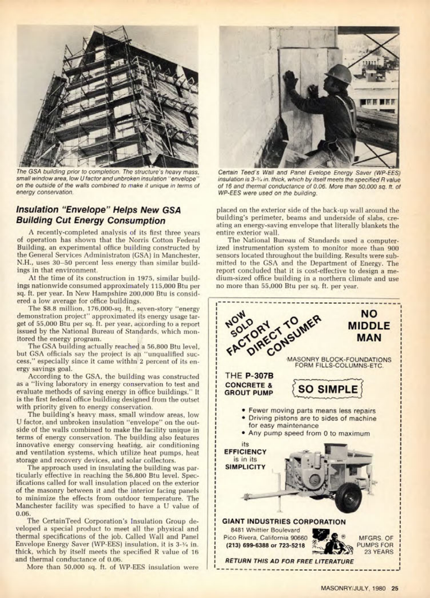 Masonry Magazine July 1980 Page. 25