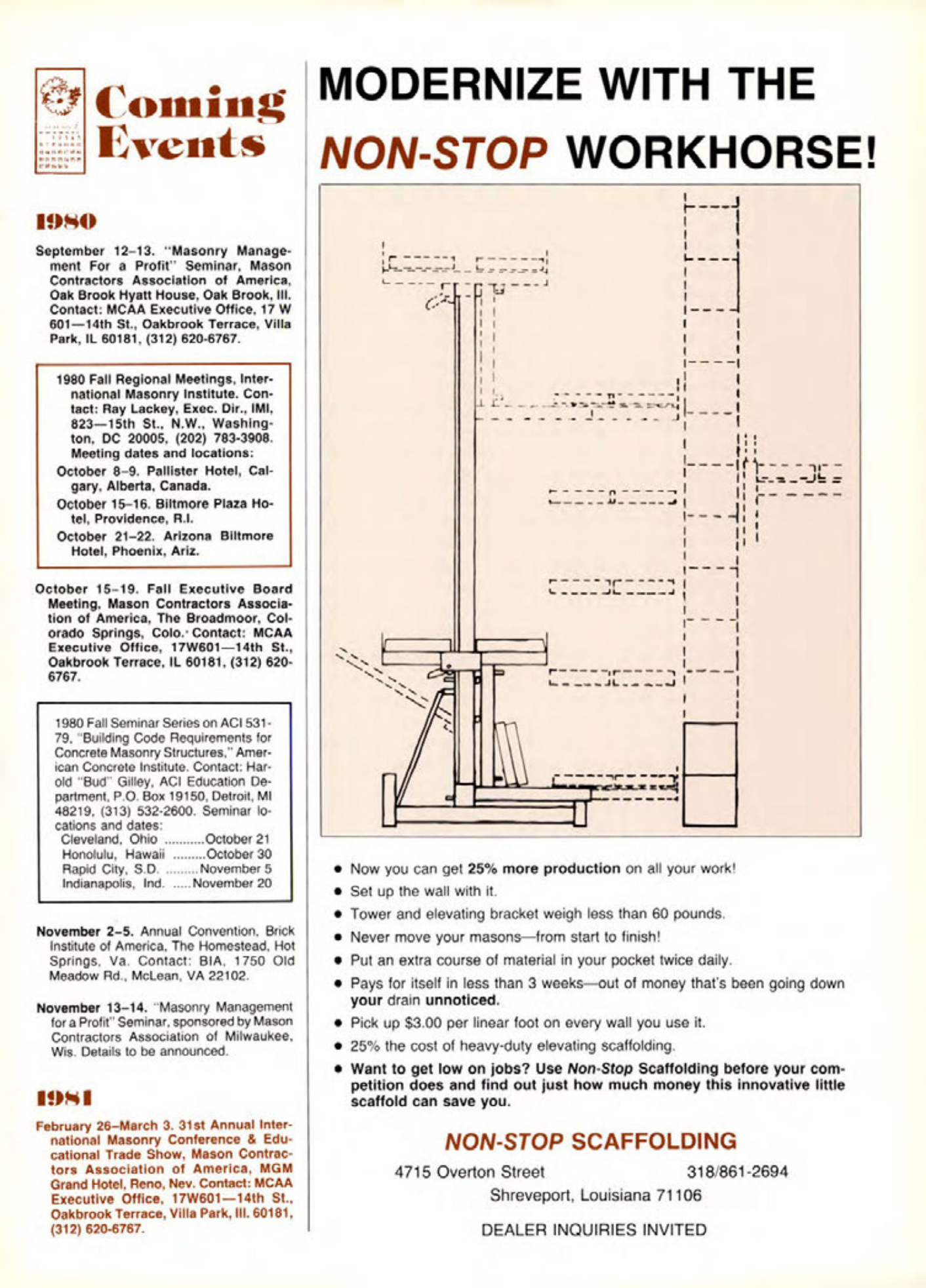 Masonry Magazine July 1980 Page. 27
