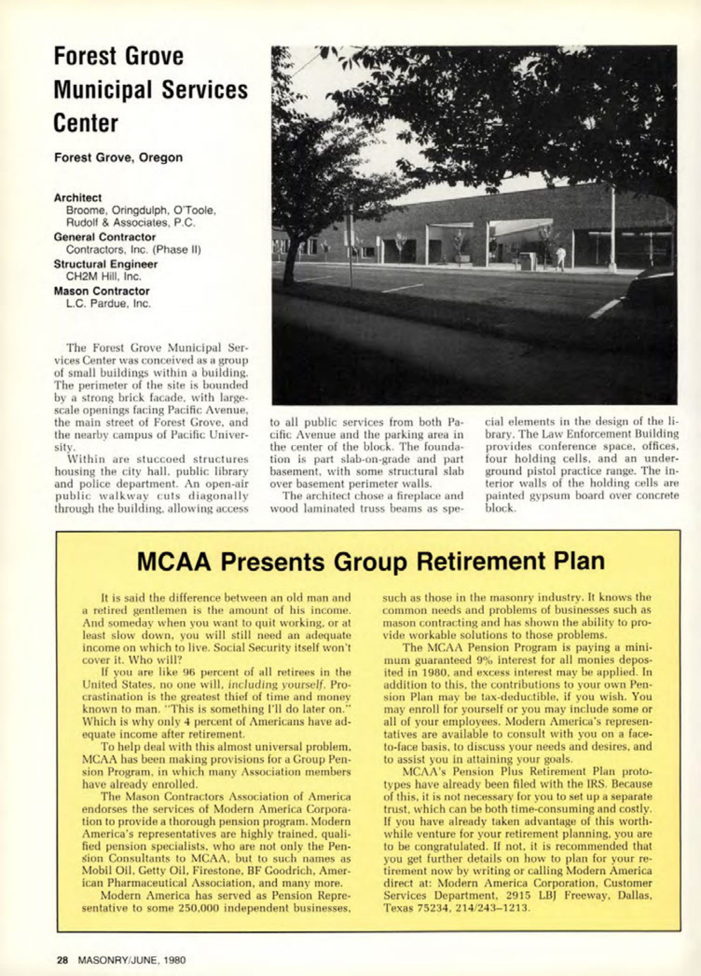 Masonry Magazine June 1980 Page. 28