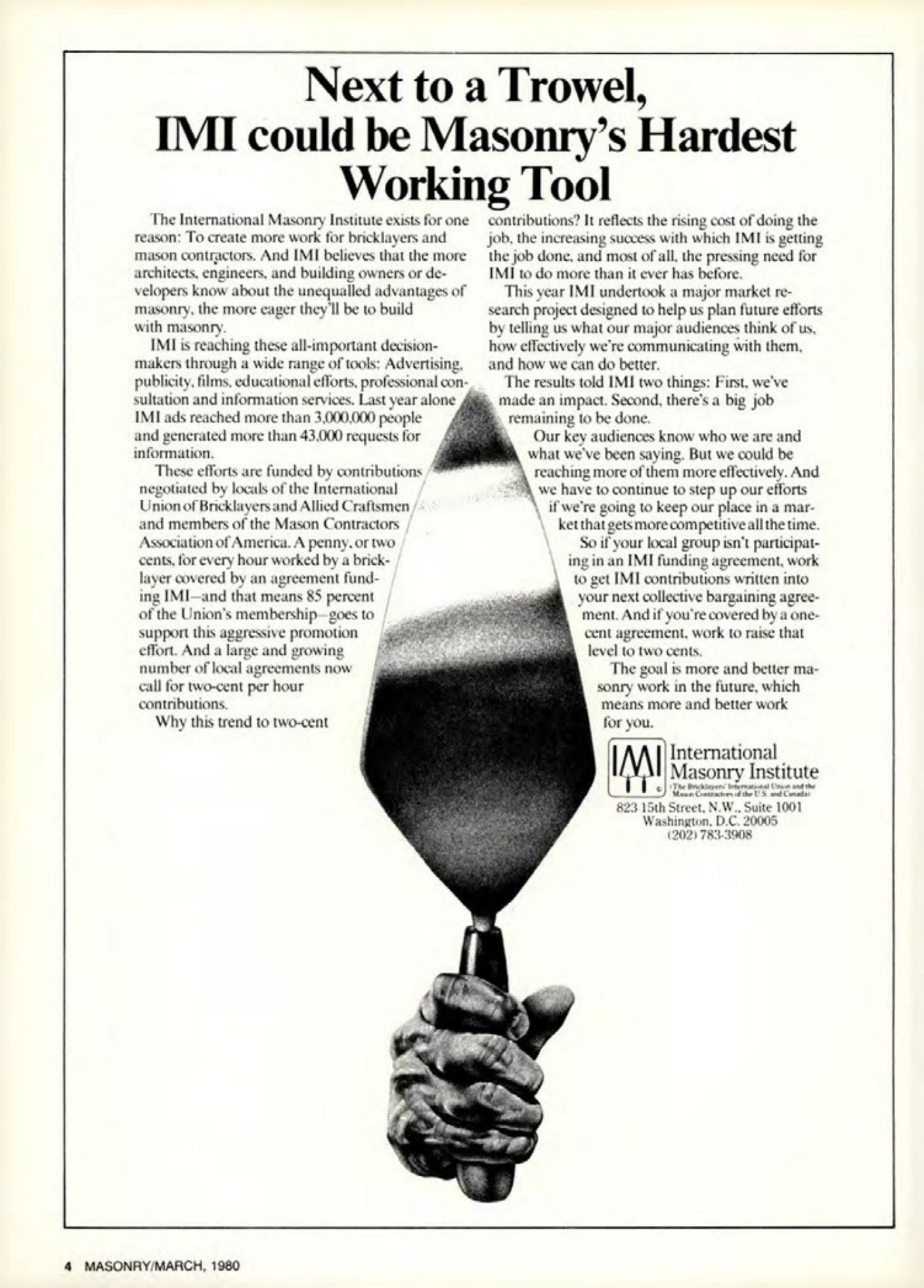 Masonry Magazine March 1980 Page. 4