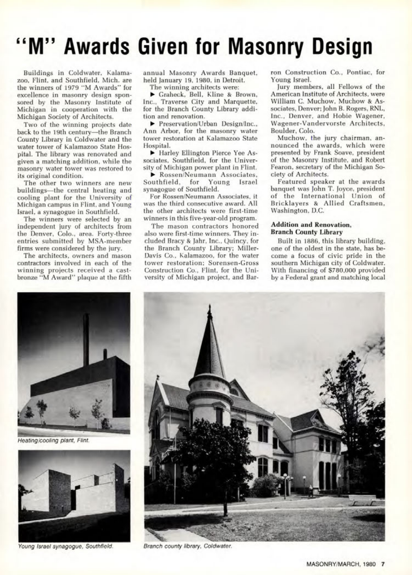 Masonry Magazine March 1980 Page. 7