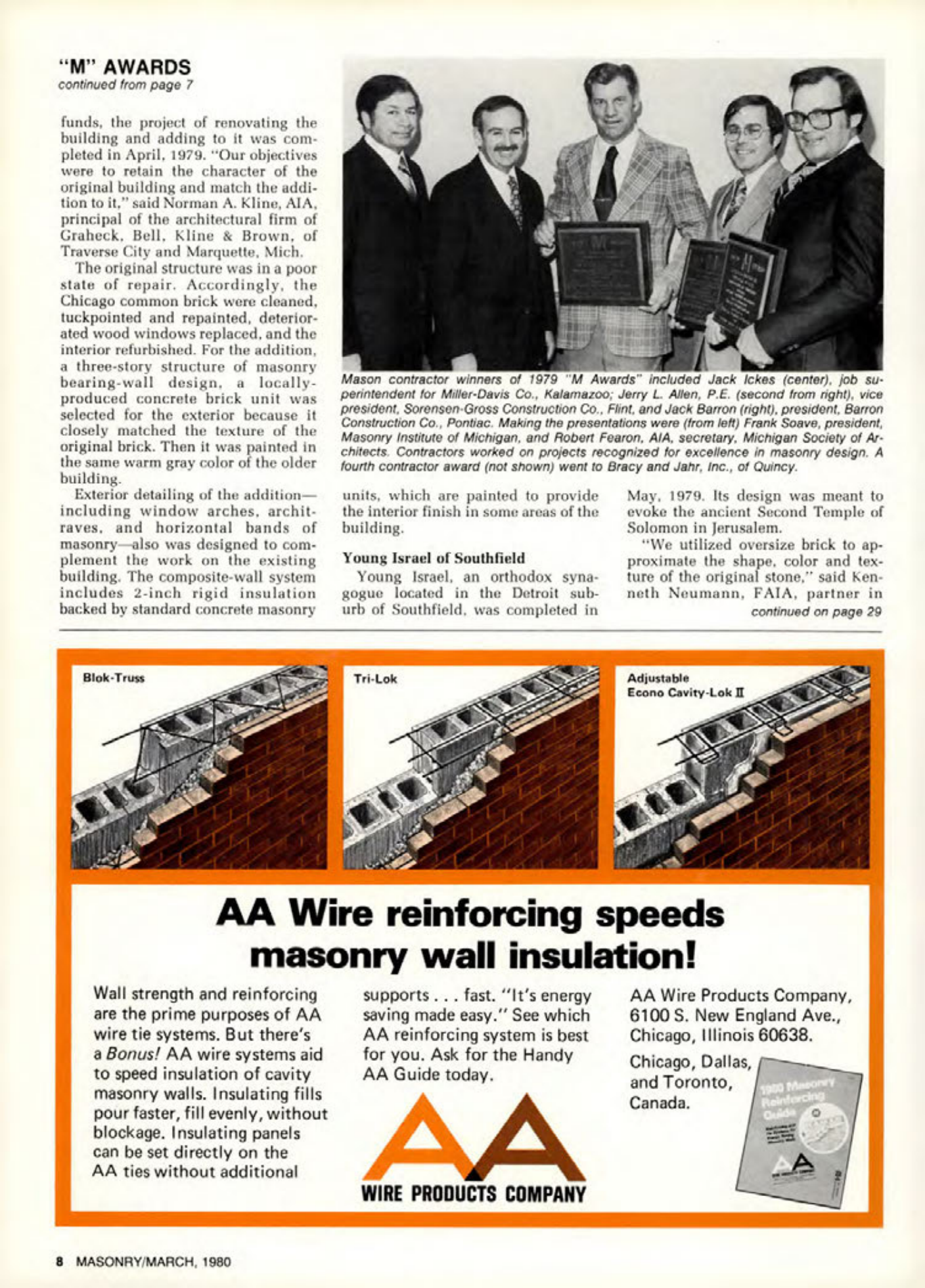 Masonry Magazine March 1980 Page. 8