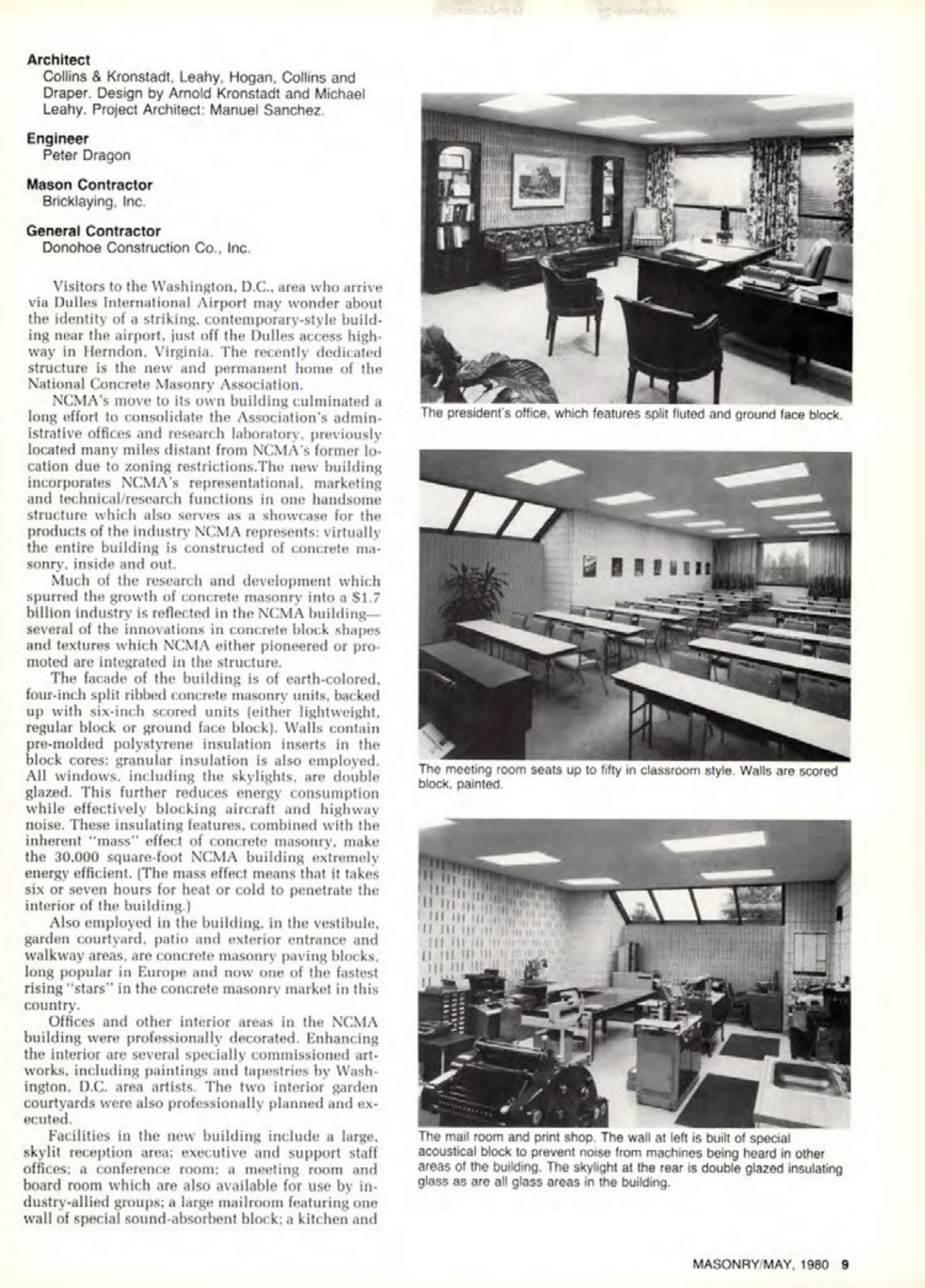 Masonry Magazine May 1980 Page. 9