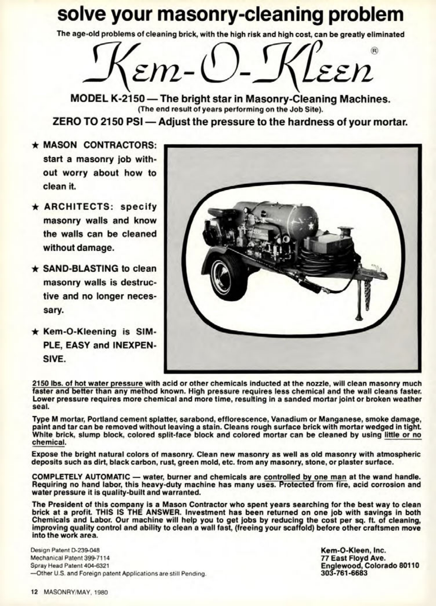 Masonry Magazine May 1980 Page. 12