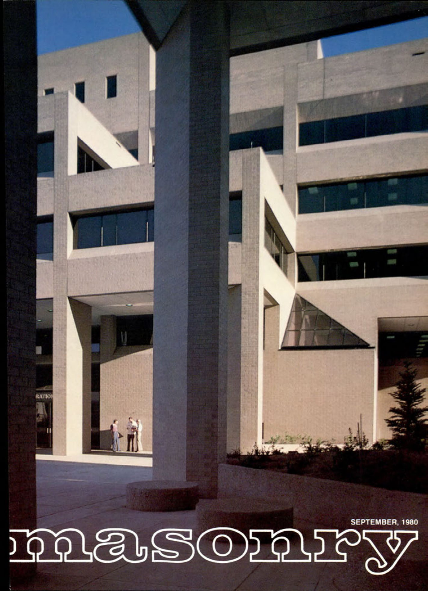 Masonry Magazine September 1980 Page. 1