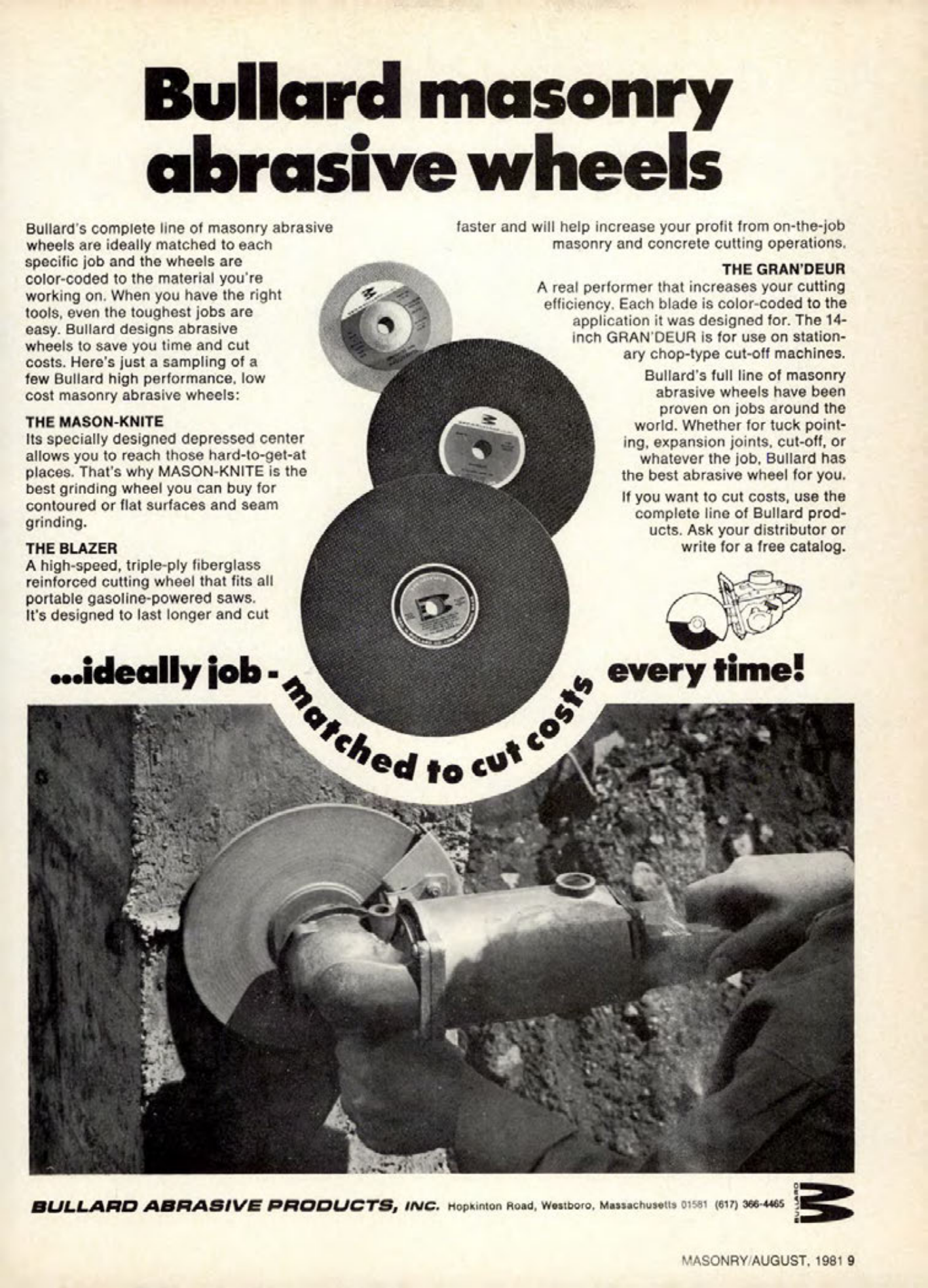 Masonry Magazine August 1981 Page. 9