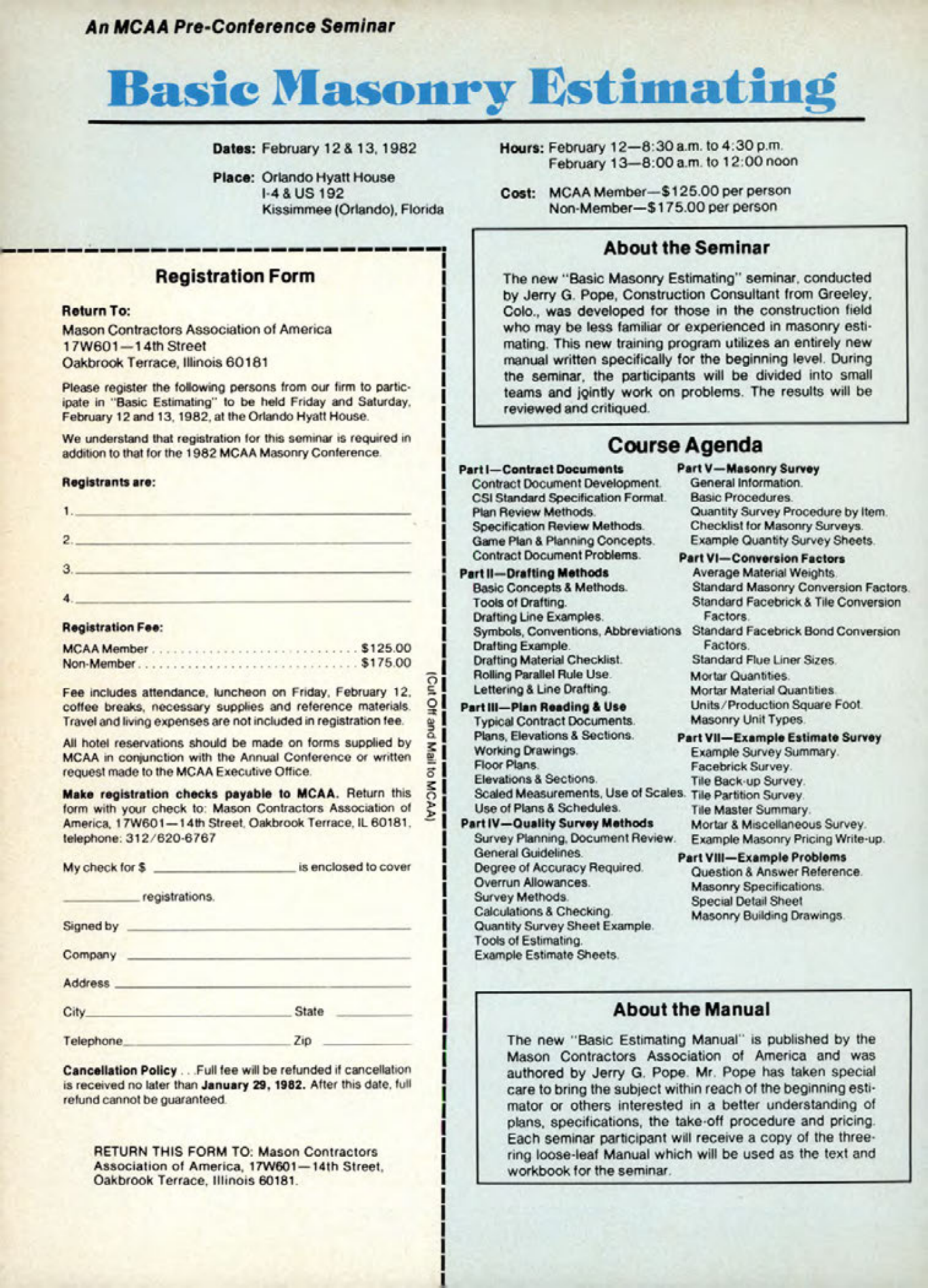 Masonry Magazine December 1981 Page. 8