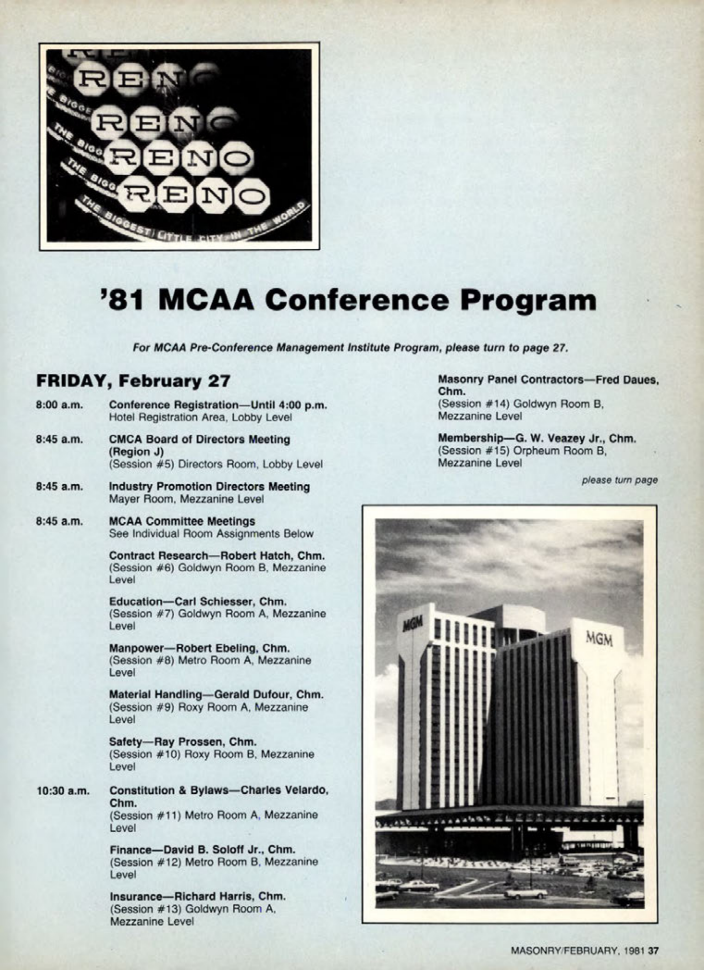 Masonry Magazine February 1981 Page. 37
