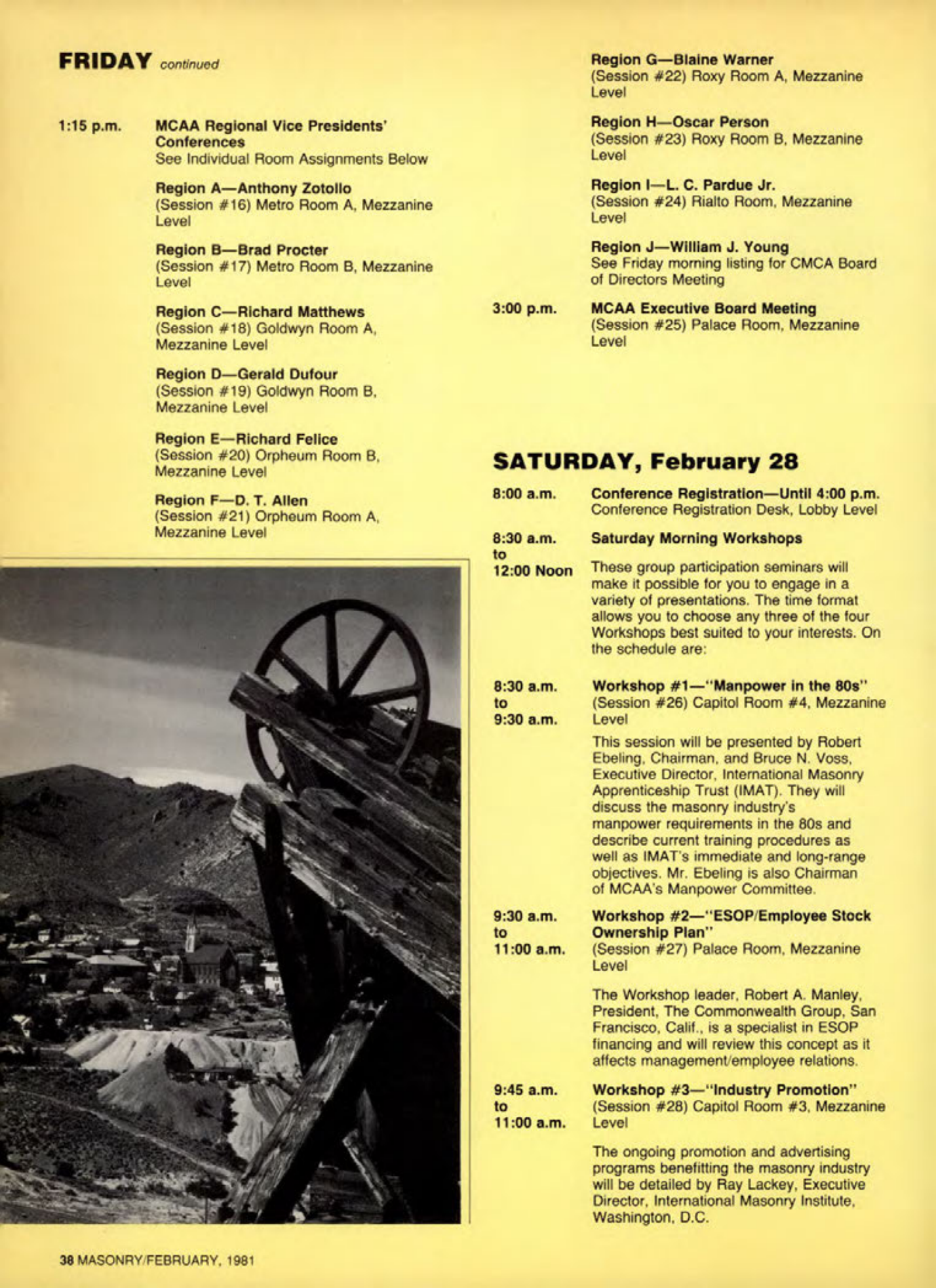 Masonry Magazine February 1981 Page. 38