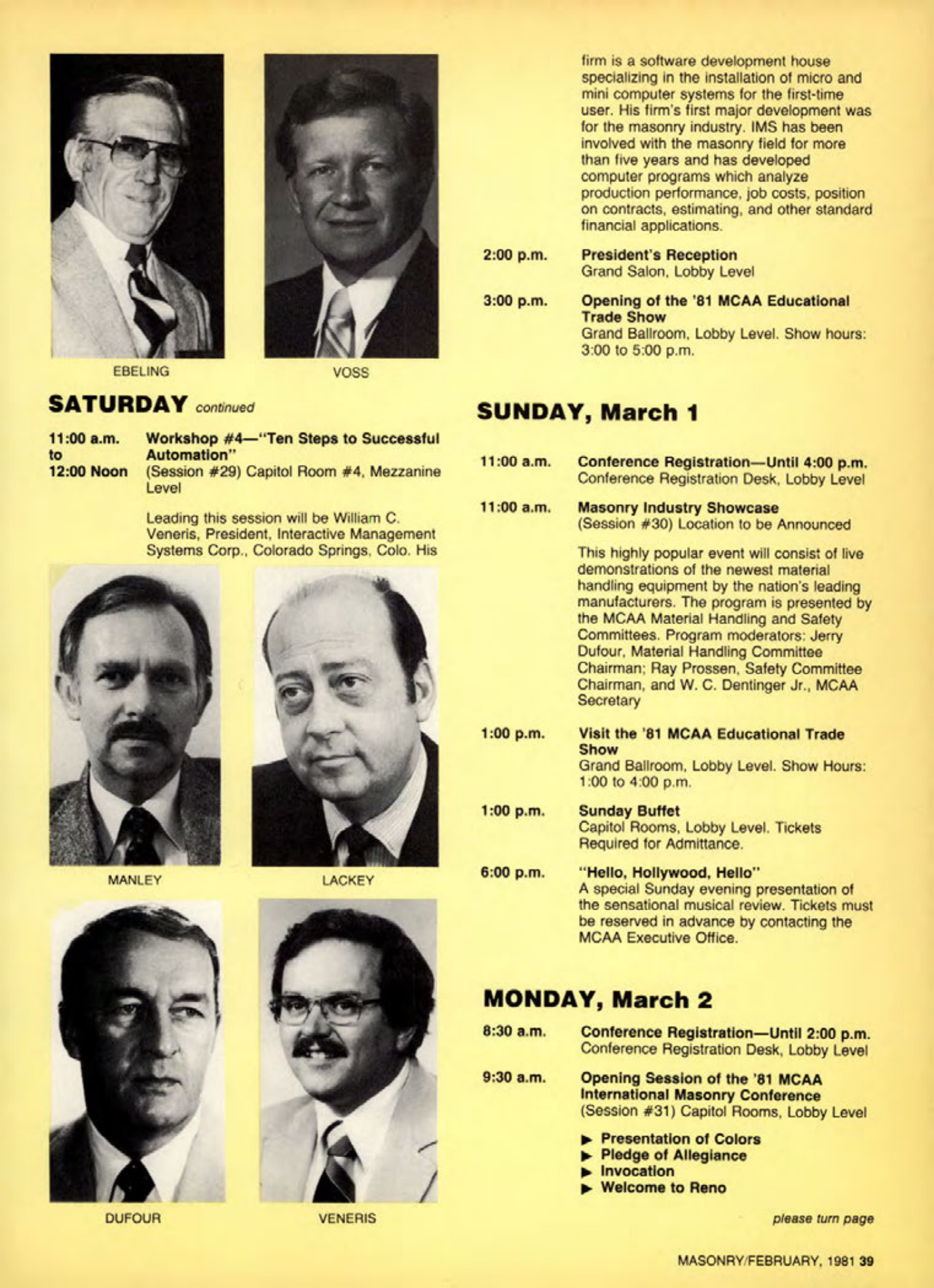 Masonry Magazine February 1981 Page. 39