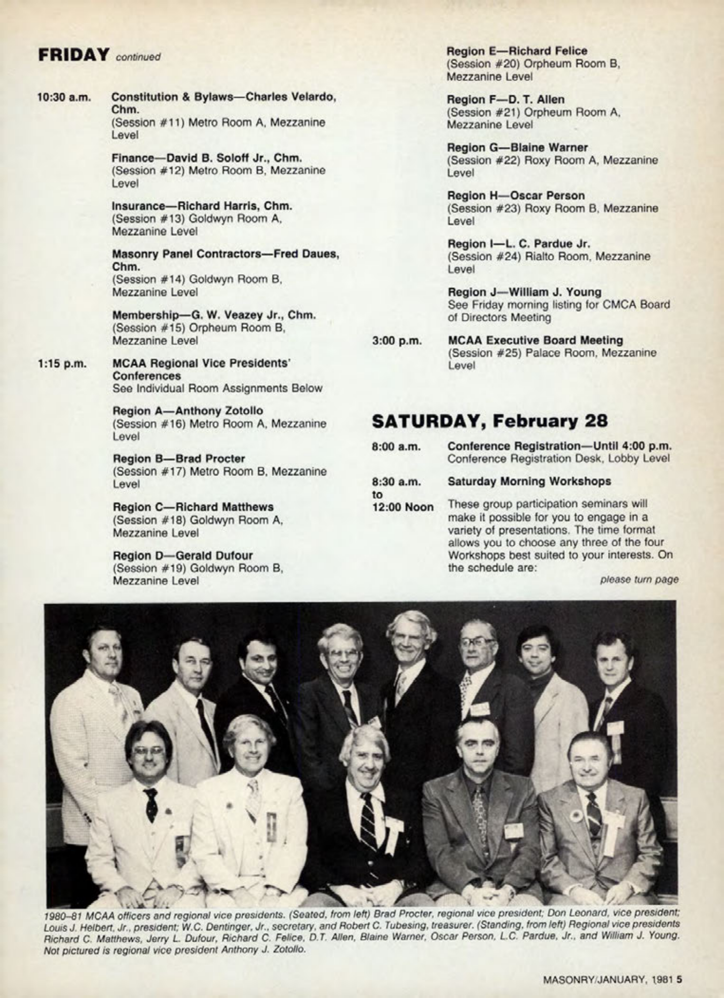 Masonry Magazine January 1981 Page. 5