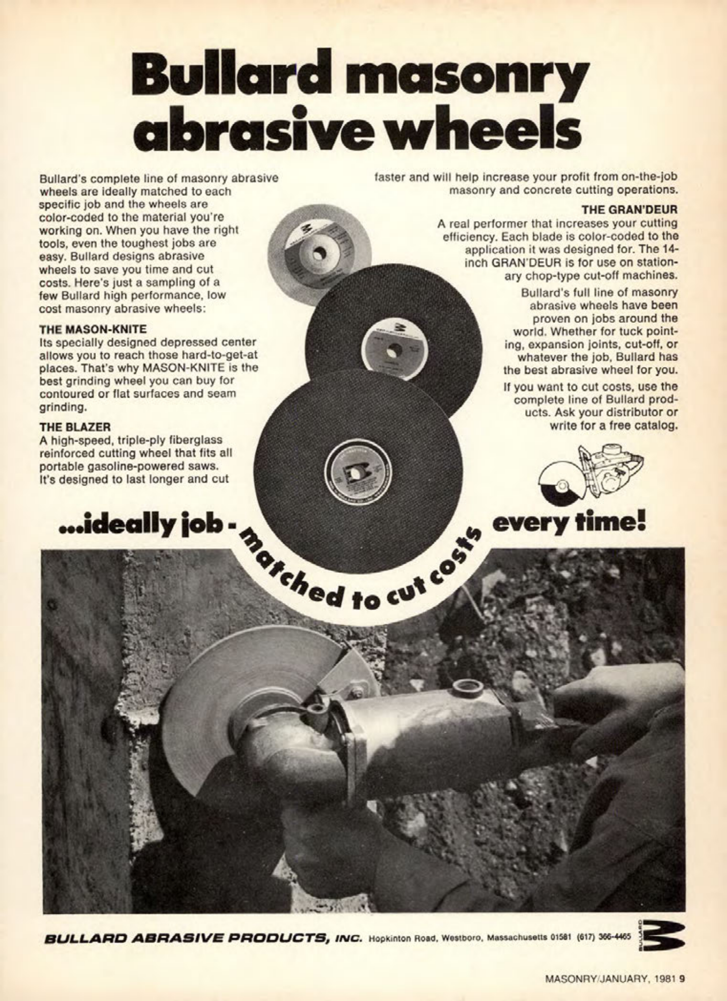 Masonry Magazine January 1981 Page. 9