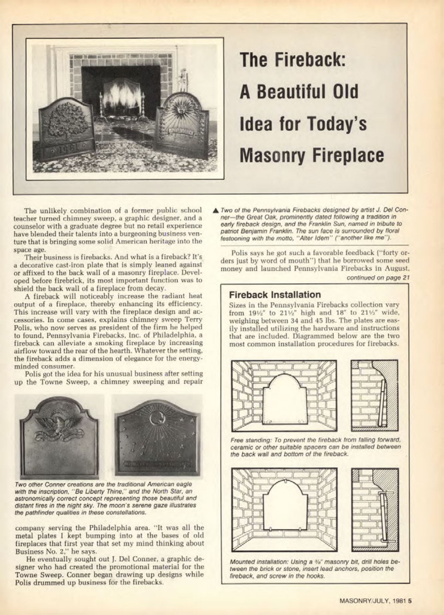 Masonry Magazine July 1981 Page. 5