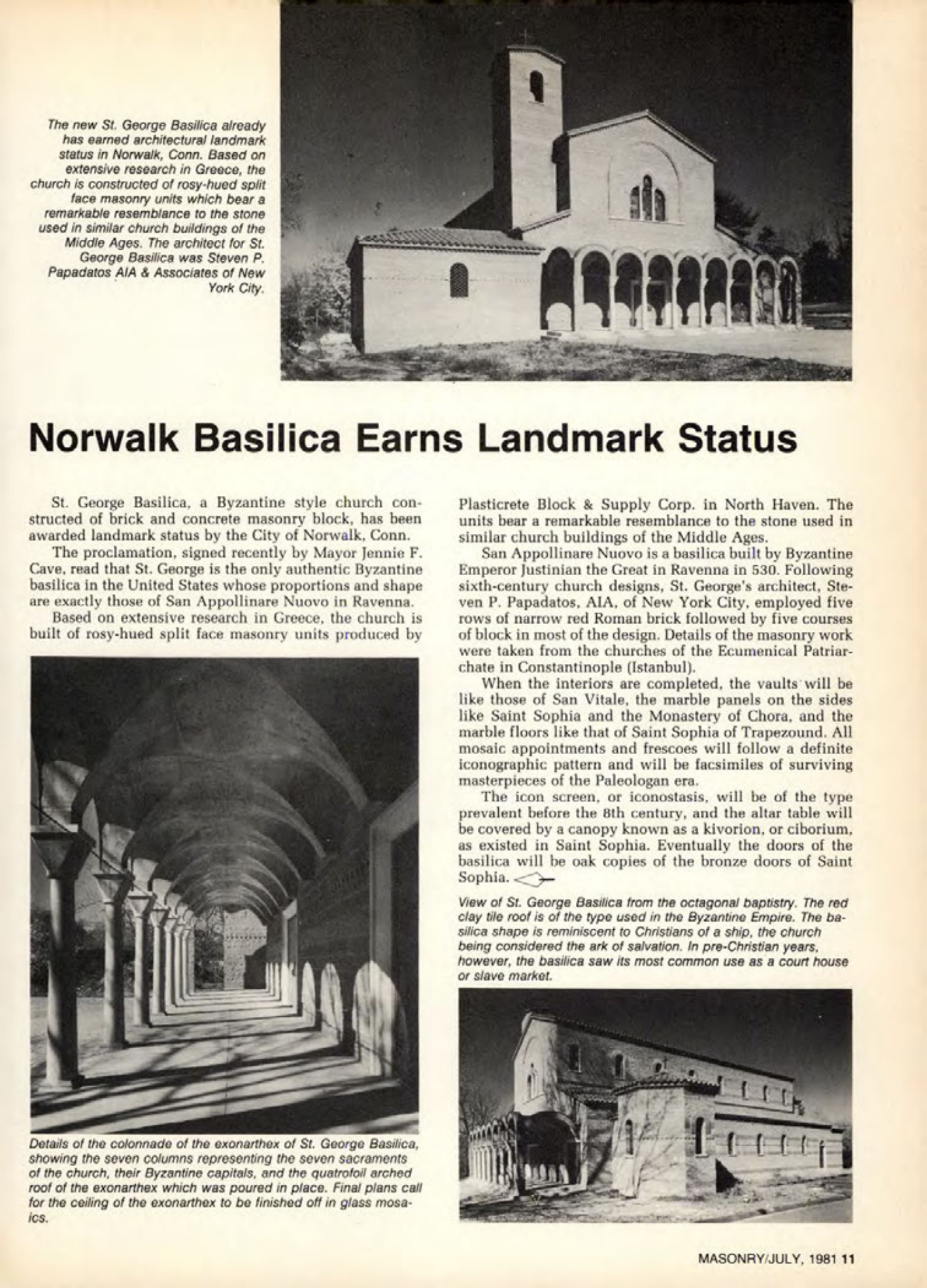 Masonry Magazine July 1981 Page. 11