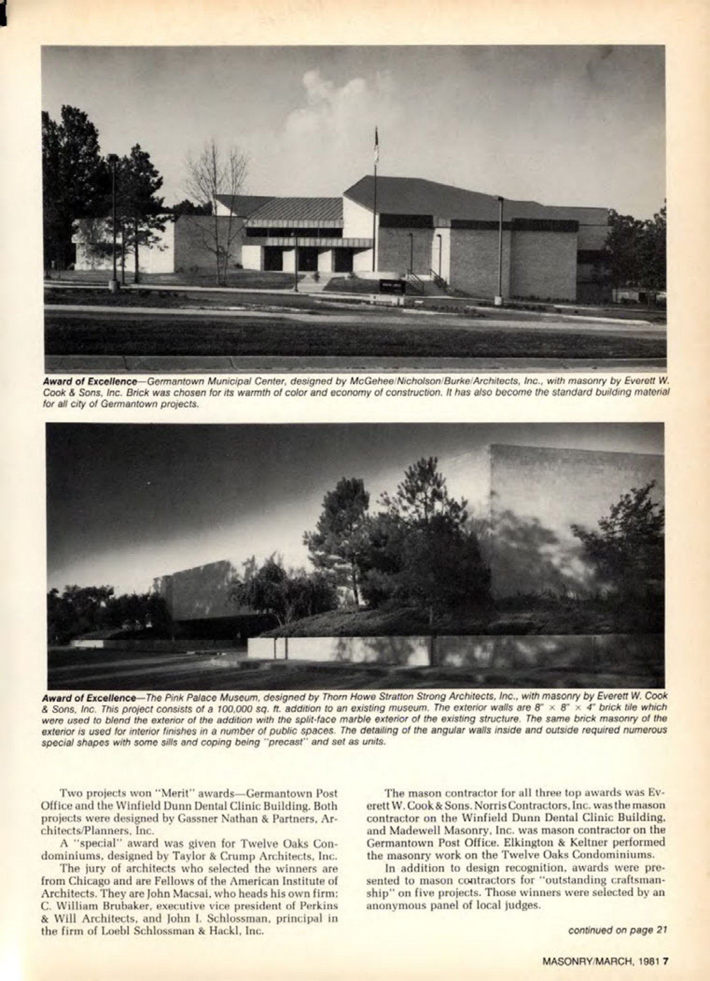 Masonry Magazine March 1981 Page. 7
