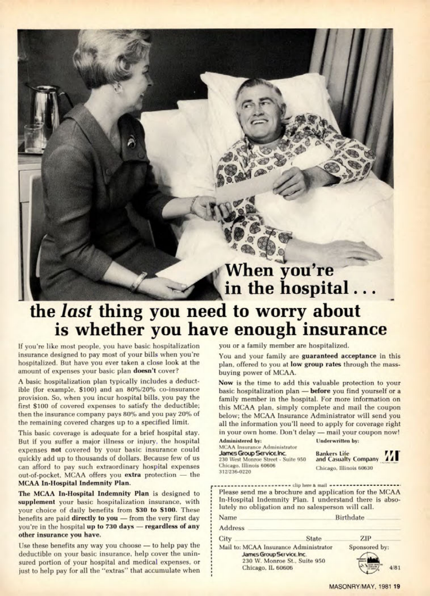 Masonry Magazine May 1981 Page. 19