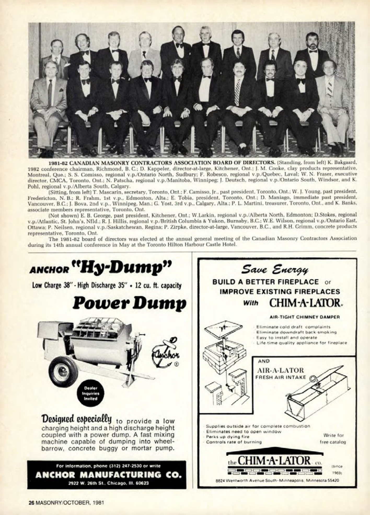 Masonry Magazine October 1981 Page. 22