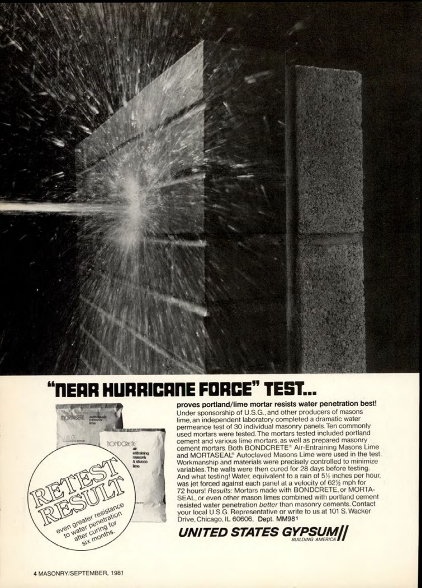 Masonry Magazine September 1981 Page. 4