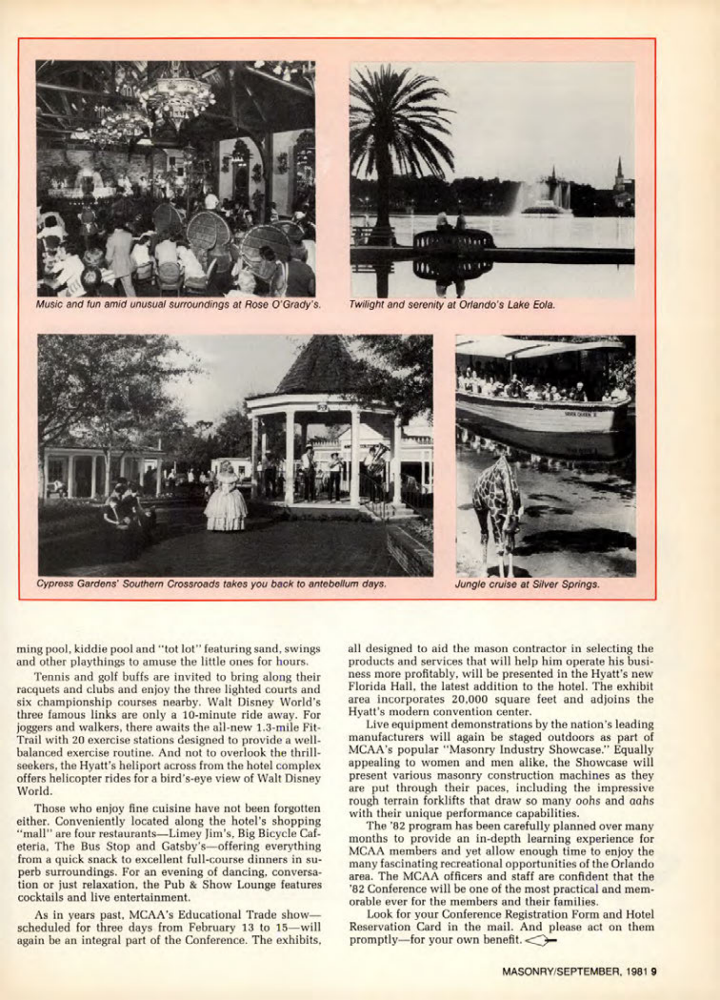 Masonry Magazine September 1981 Page. 9