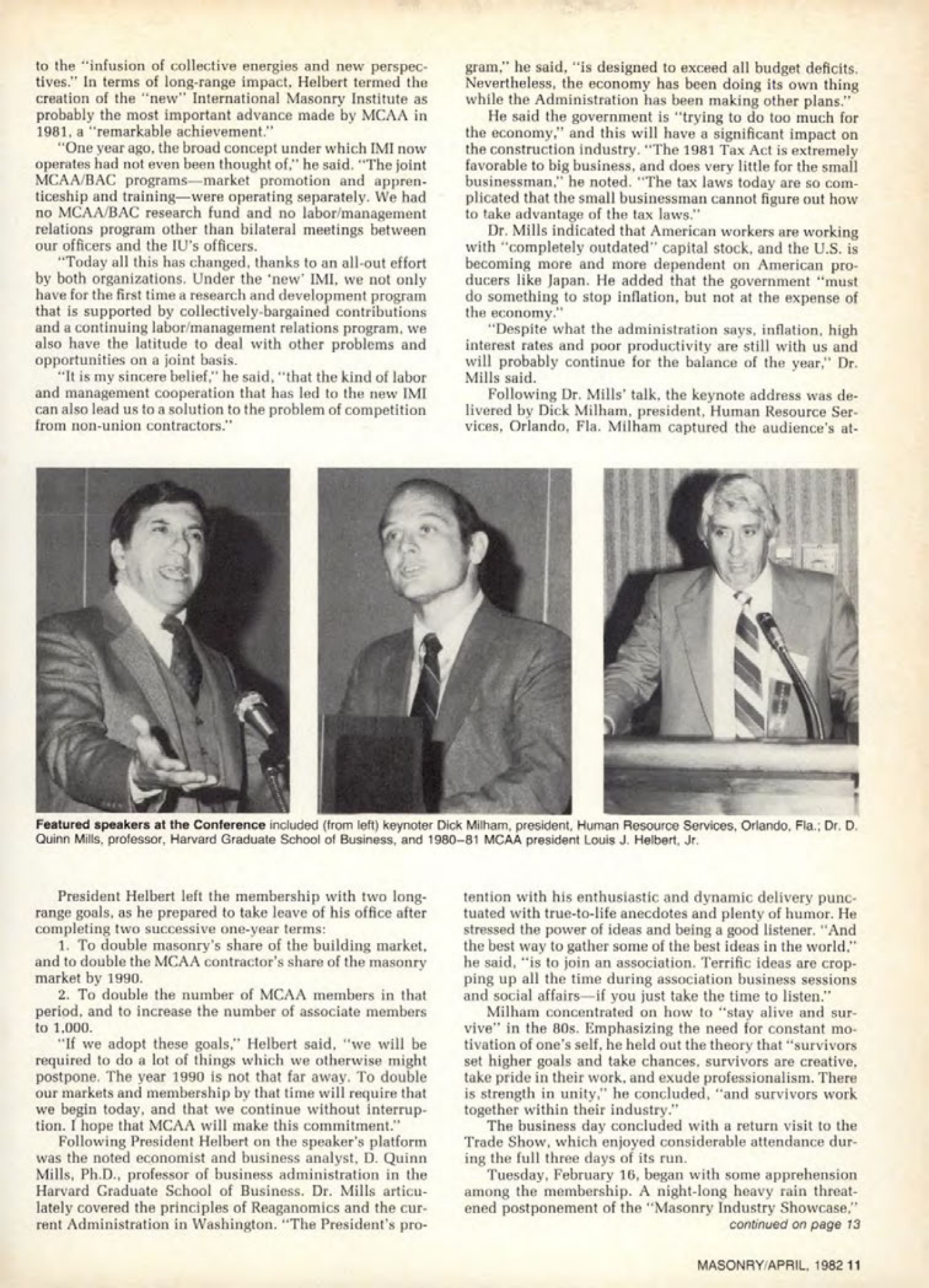 Masonry Magazine April 1982 Page. 11