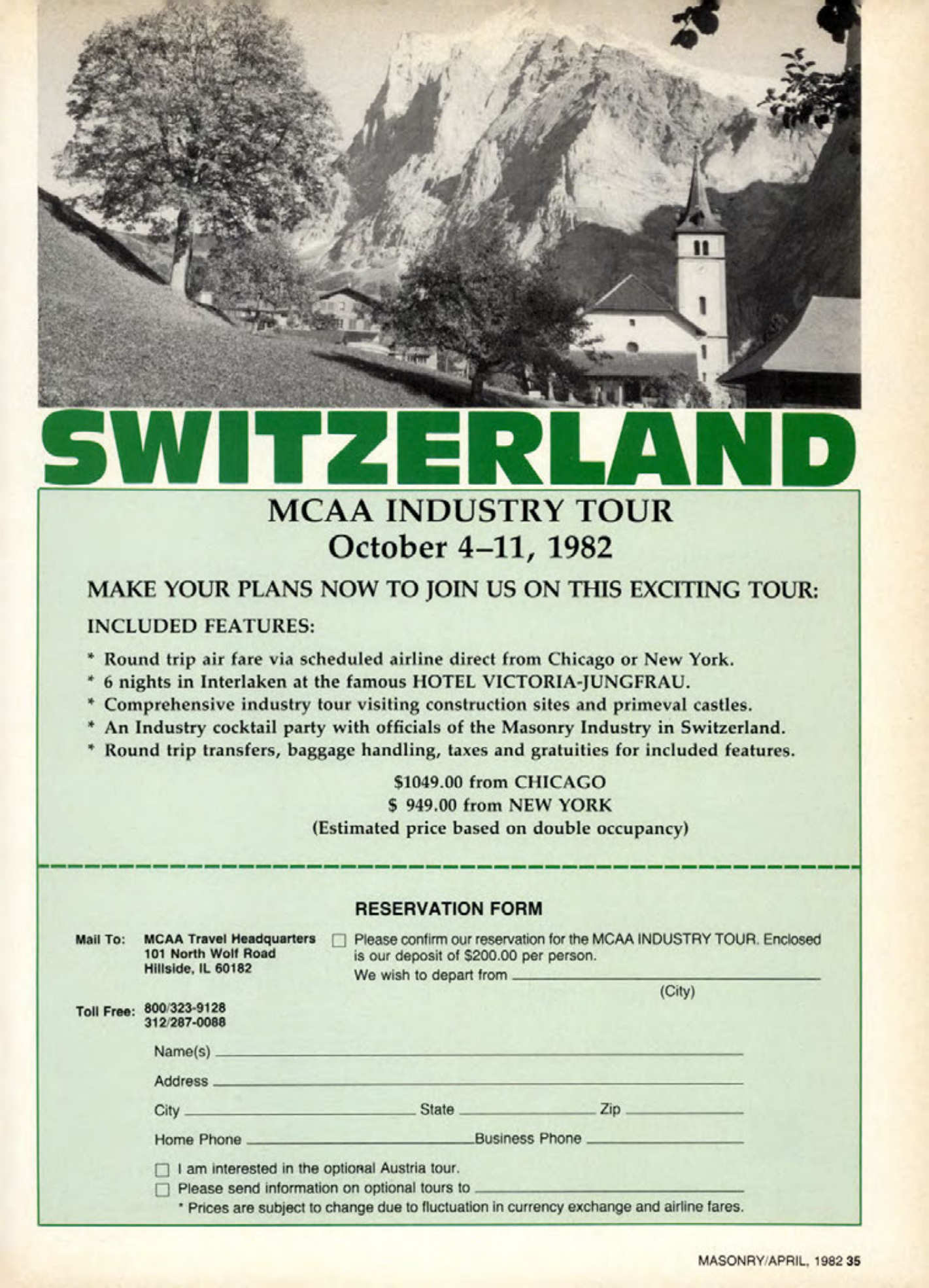 Masonry Magazine April 1982 Page. 35