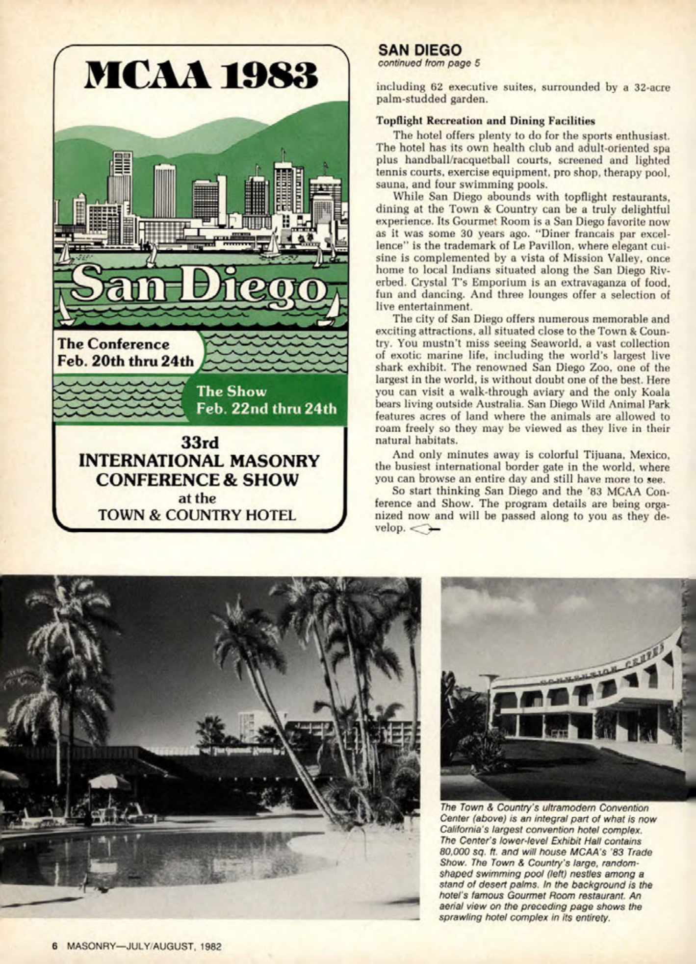 Masonry Magazine August 1982 Page. 6
