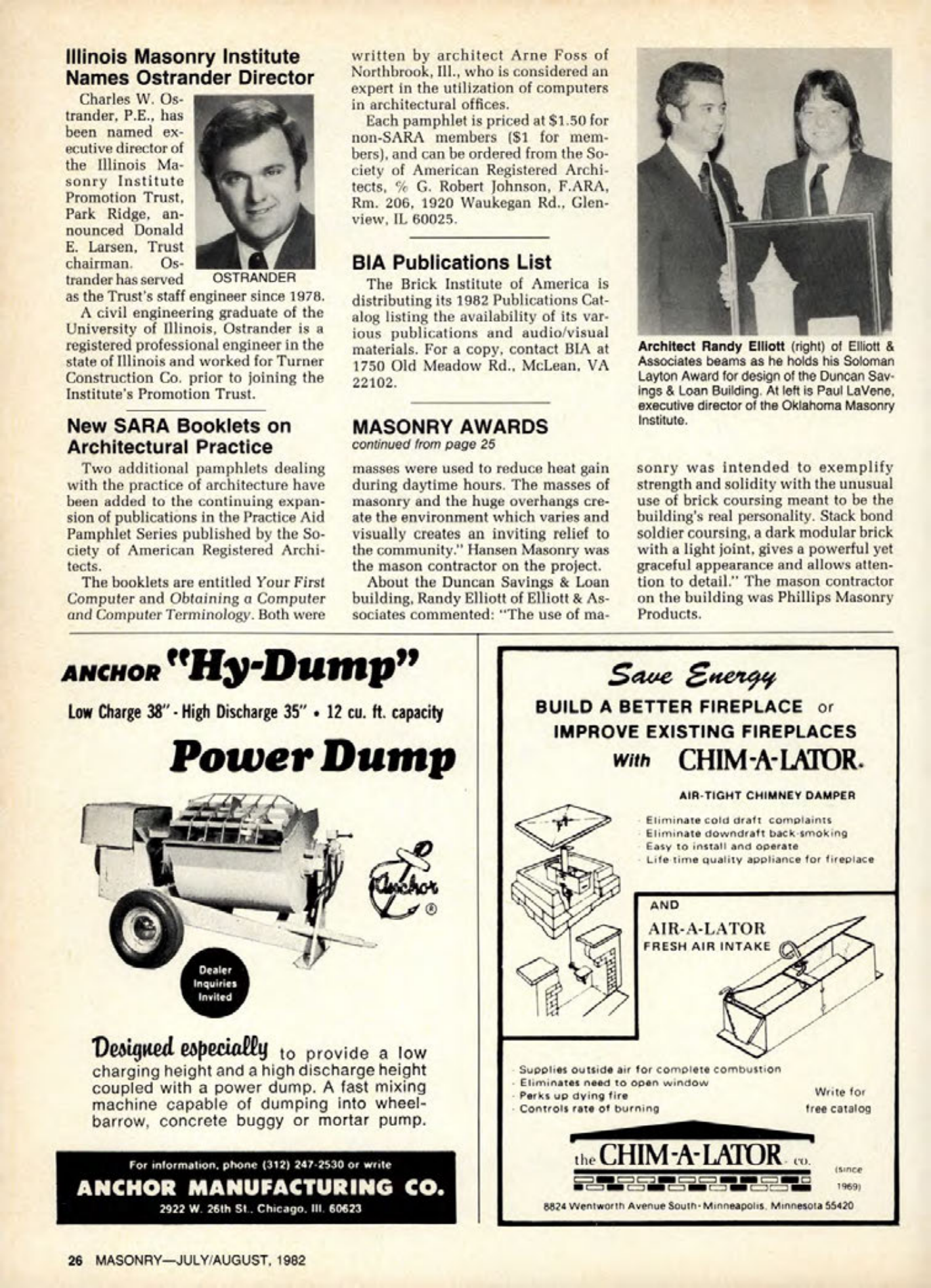 Masonry Magazine August 1982 Page. 24
