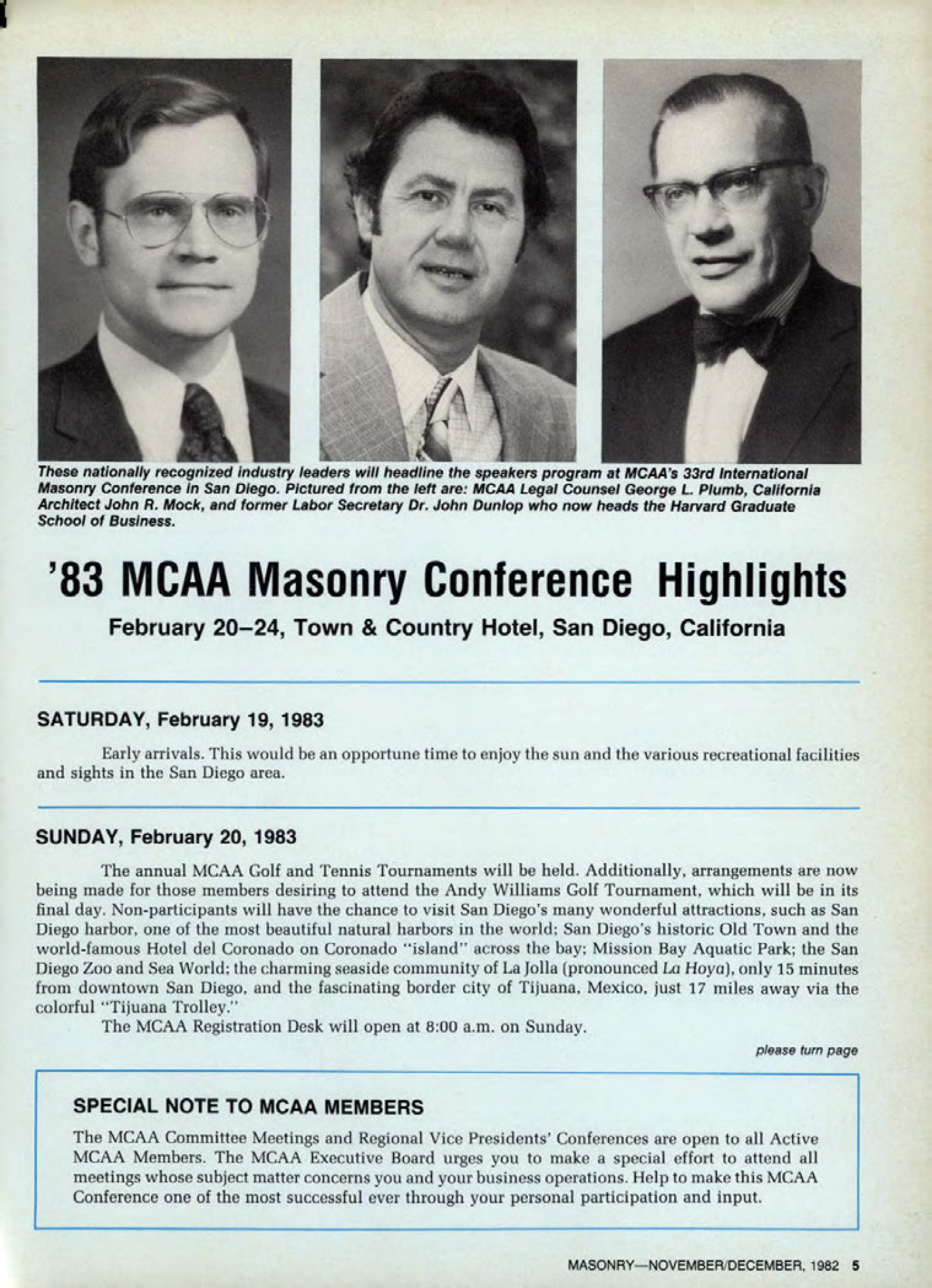 Masonry Magazine December 1982 Page. 5