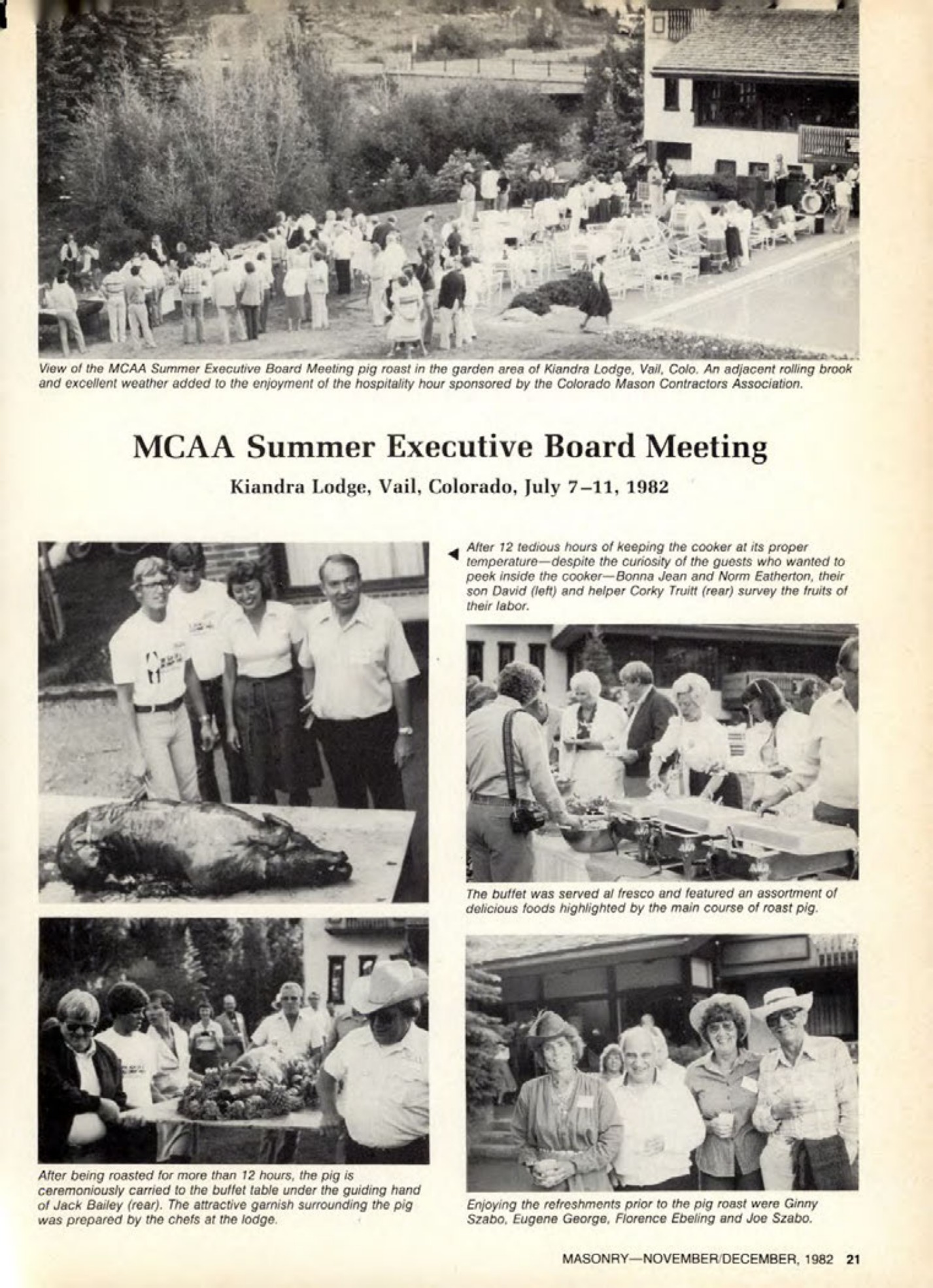 Masonry Magazine December 1982 Page. 21