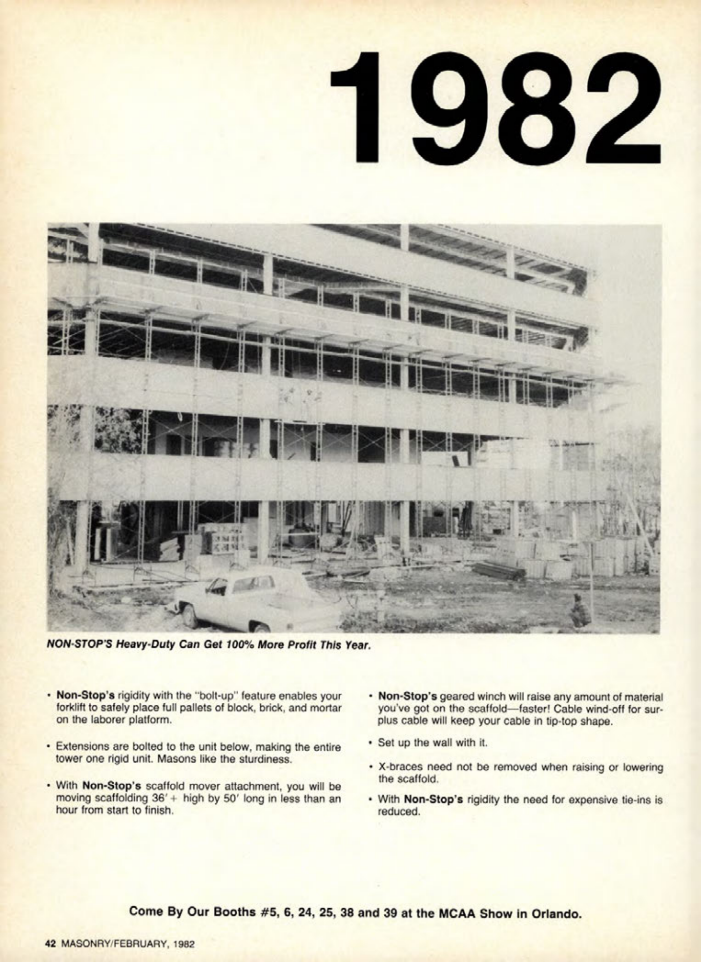 Masonry Magazine February 1982 Page. 42