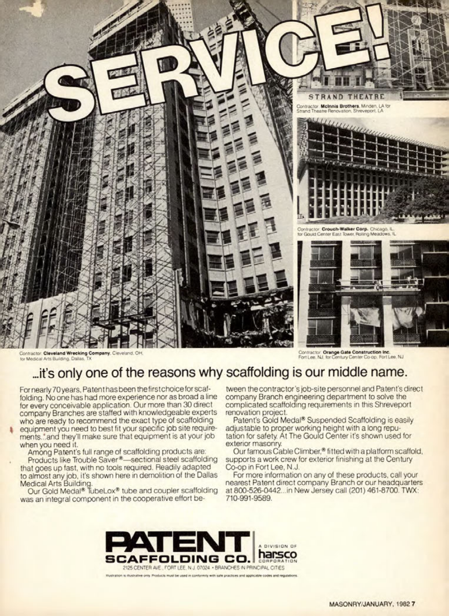 Masonry Magazine January 1982 Page. 7