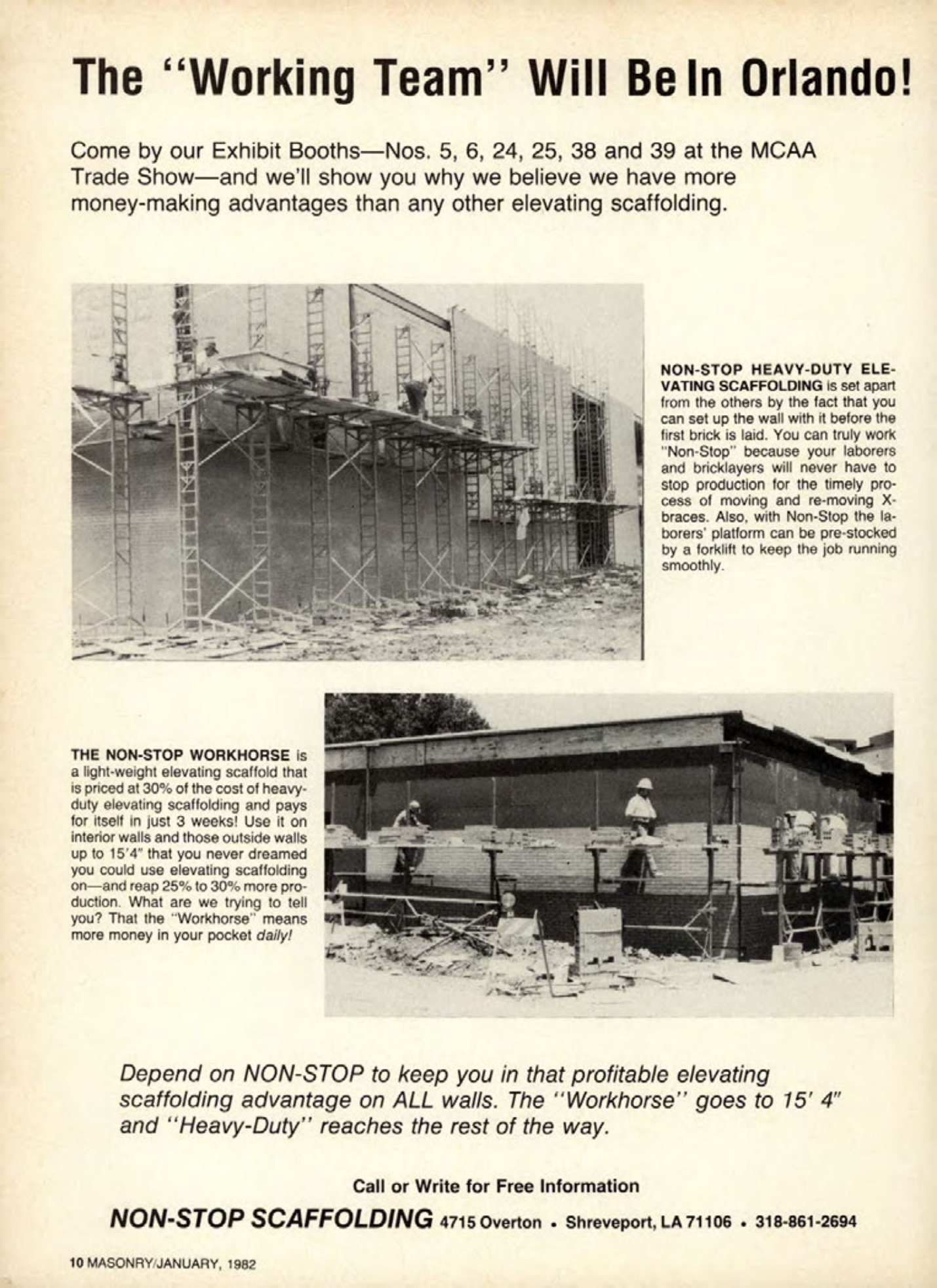 Masonry Magazine January 1982 Page. 10
