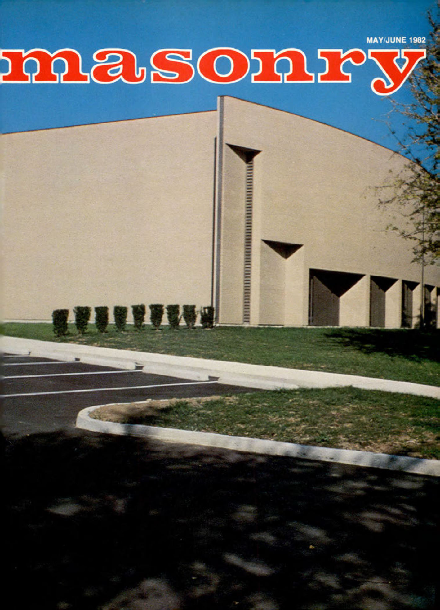 Masonry Magazine June 1982 Page. 1