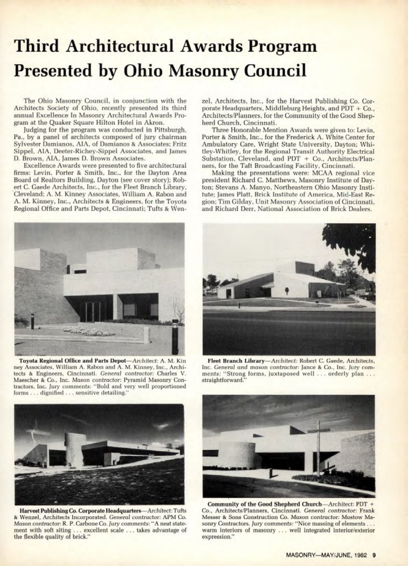 Masonry Magazine June 1982 Page. 9