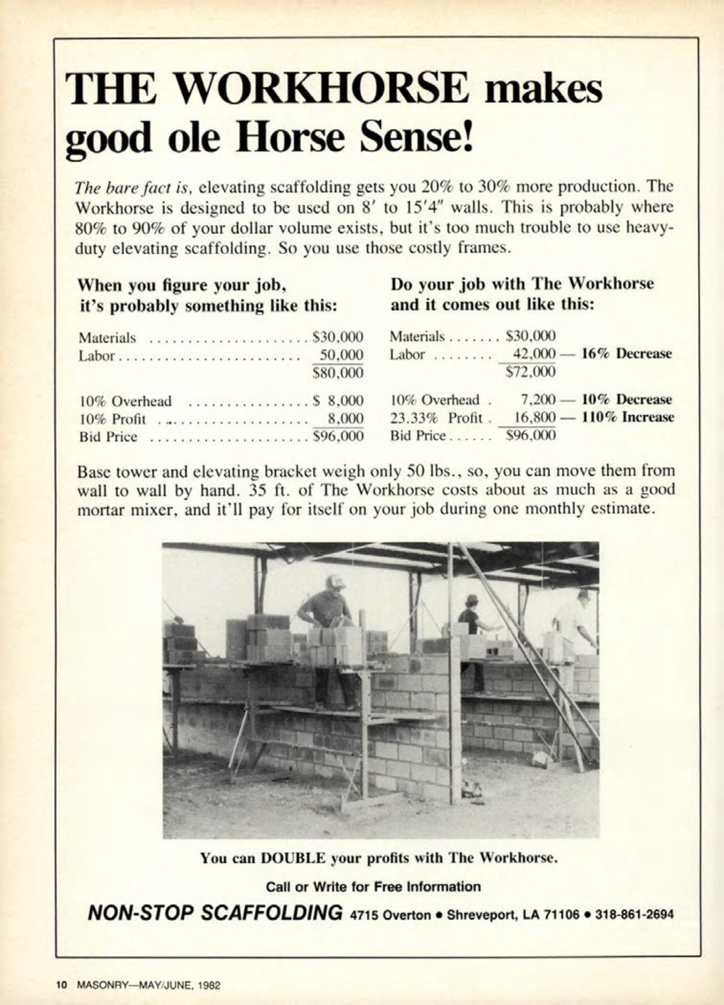 Masonry Magazine June 1982 Page. 10