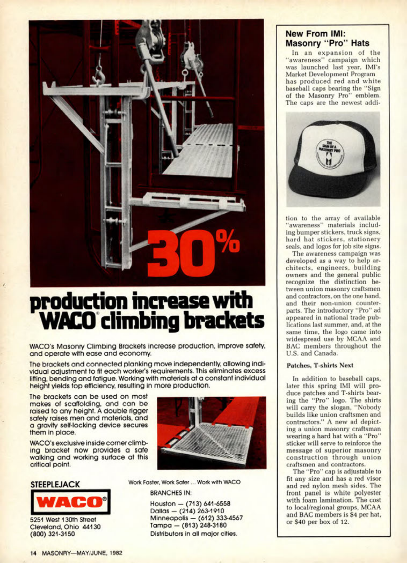 Masonry Magazine June 1982 Page. 14
