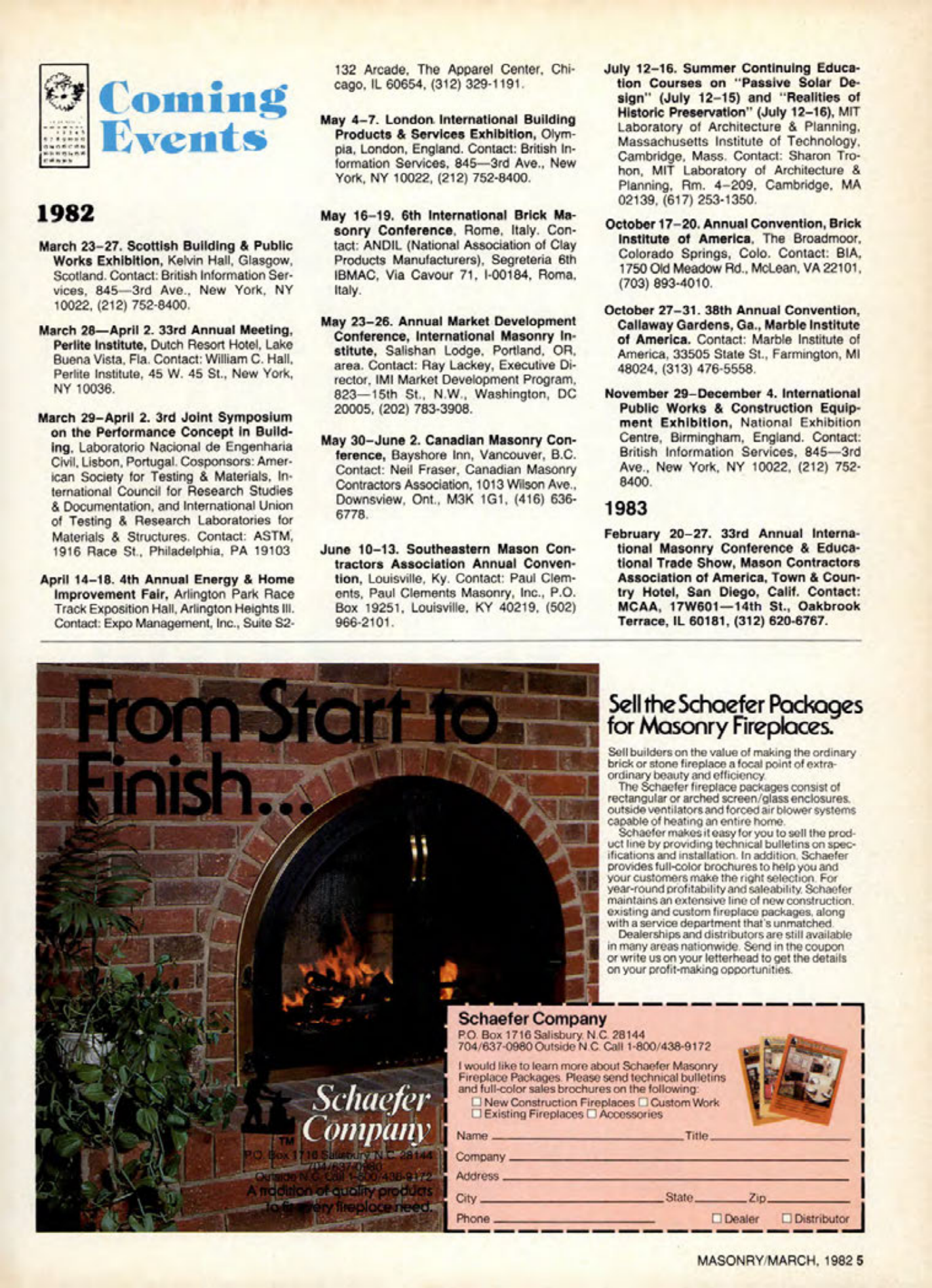 Masonry Magazine March 1982 Page. 5