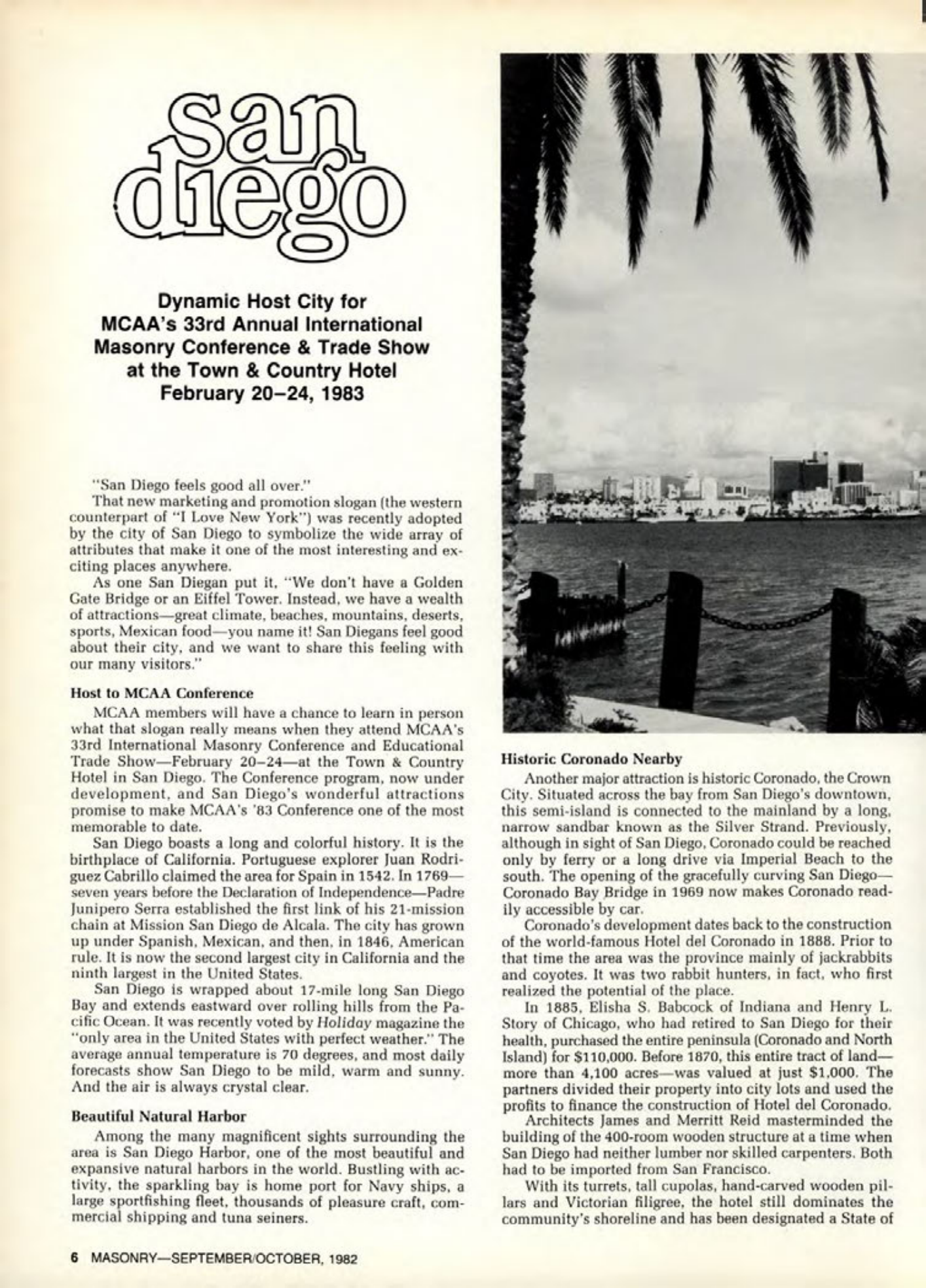 Masonry Magazine October 1982 Page. 6