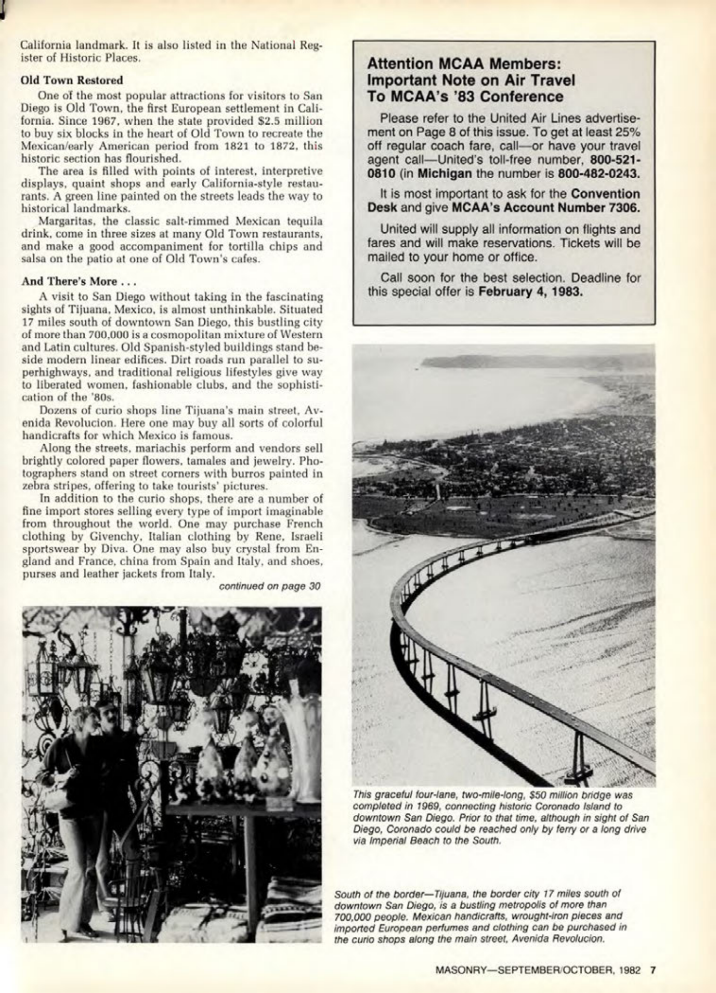 Masonry Magazine October 1982 Page. 7