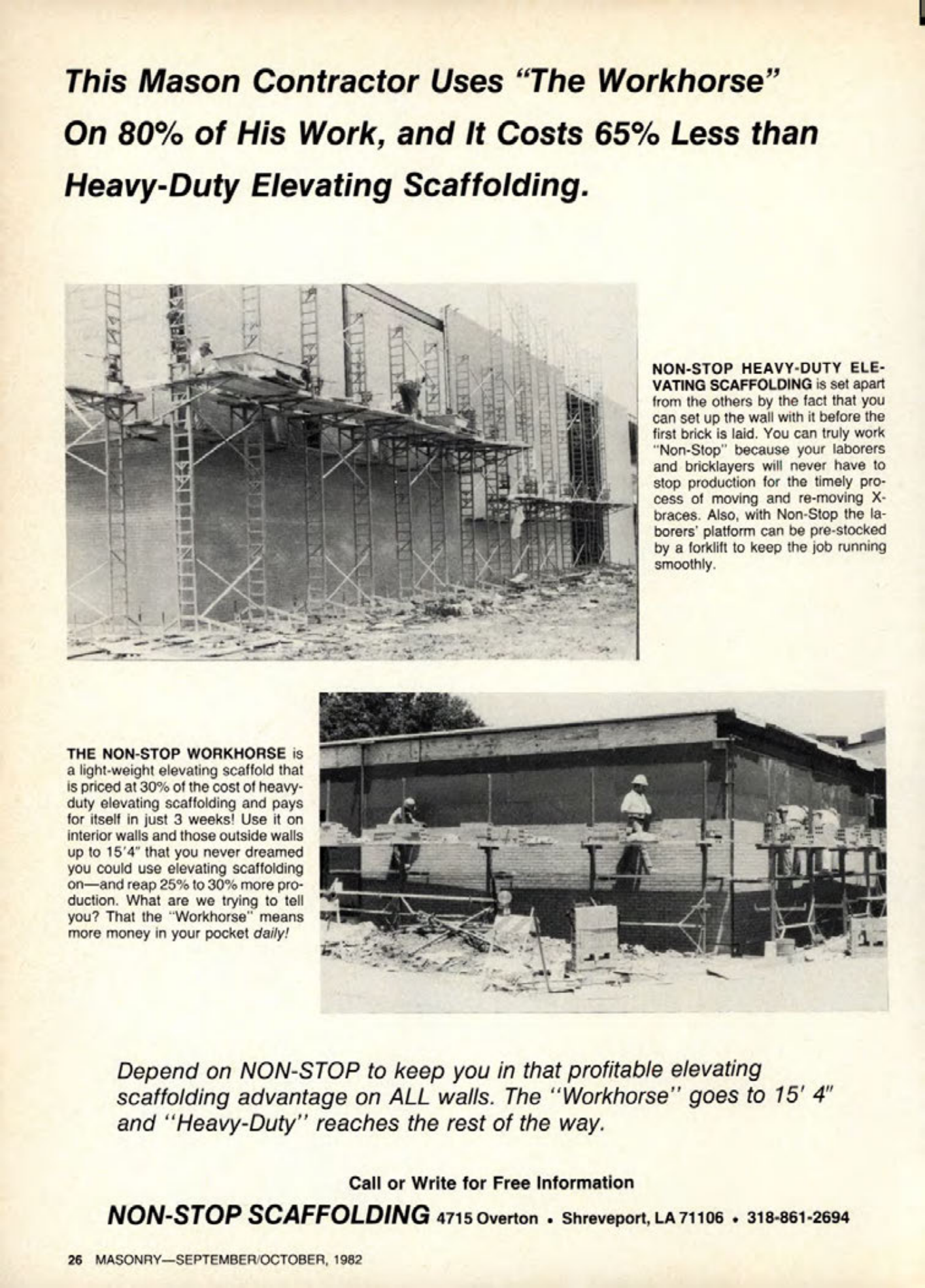 Masonry Magazine October 1982 Page. 26