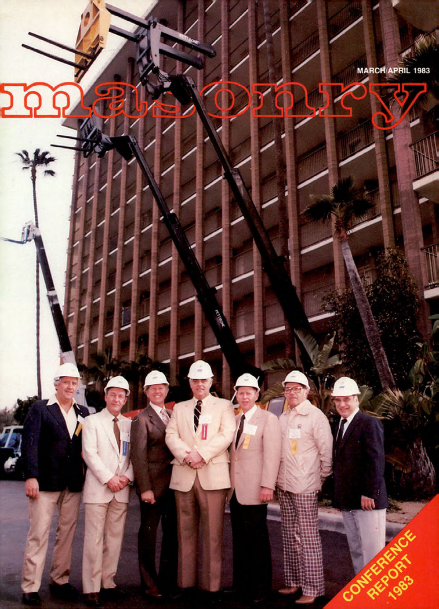 Masonry Magazine April 1983 Page. 1