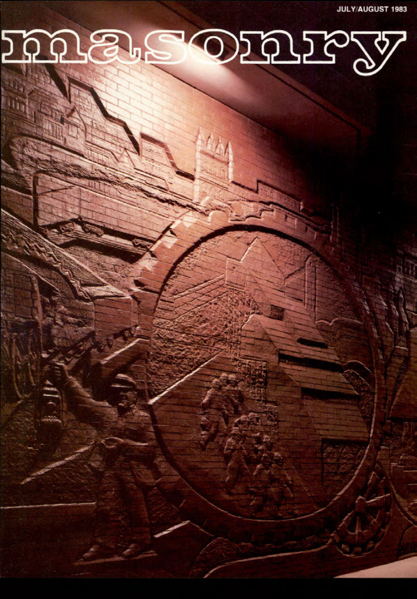 Masonry Magazine August 1983 Page. 1
