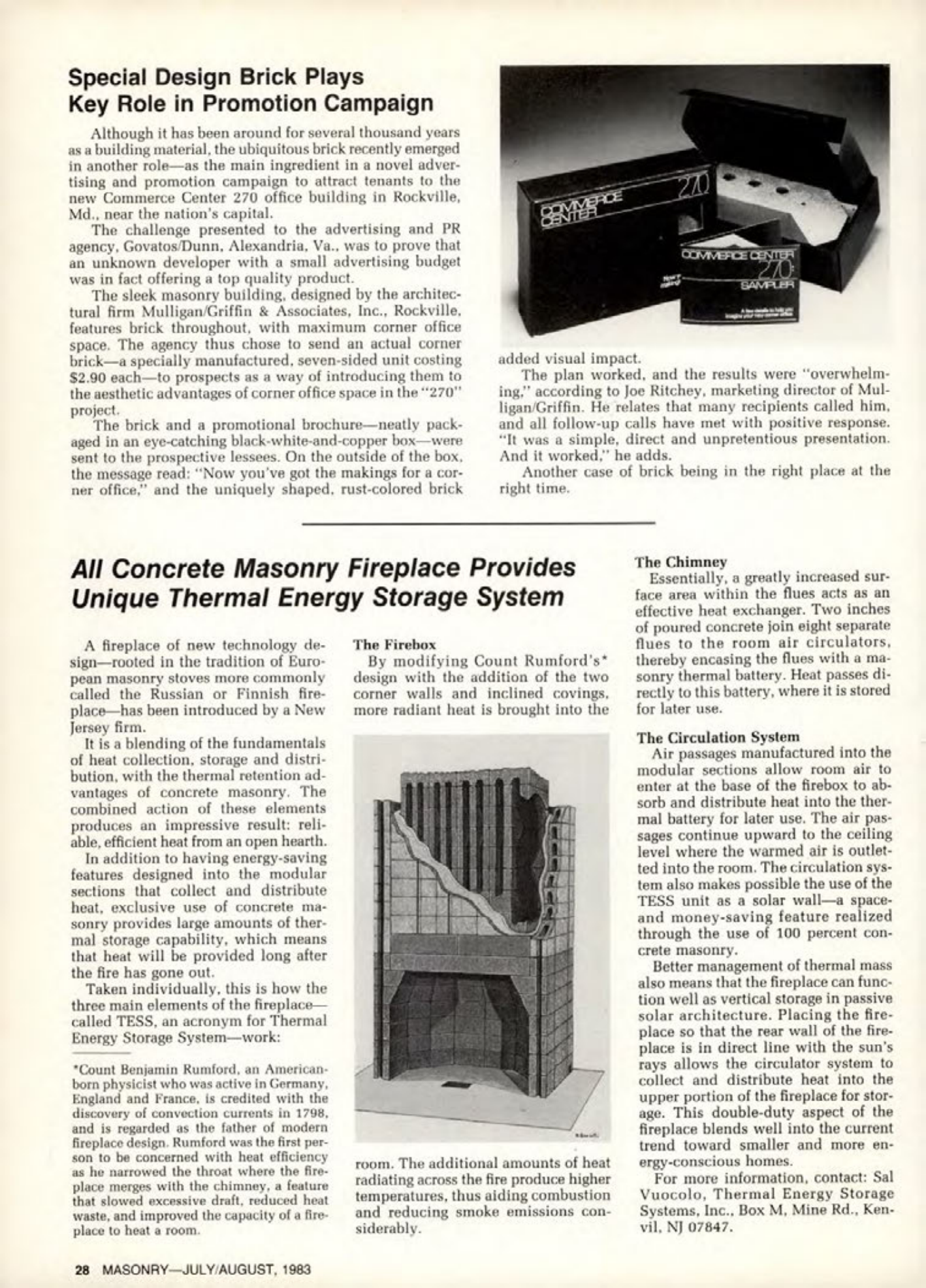 Masonry Magazine August 1983 Page. 28