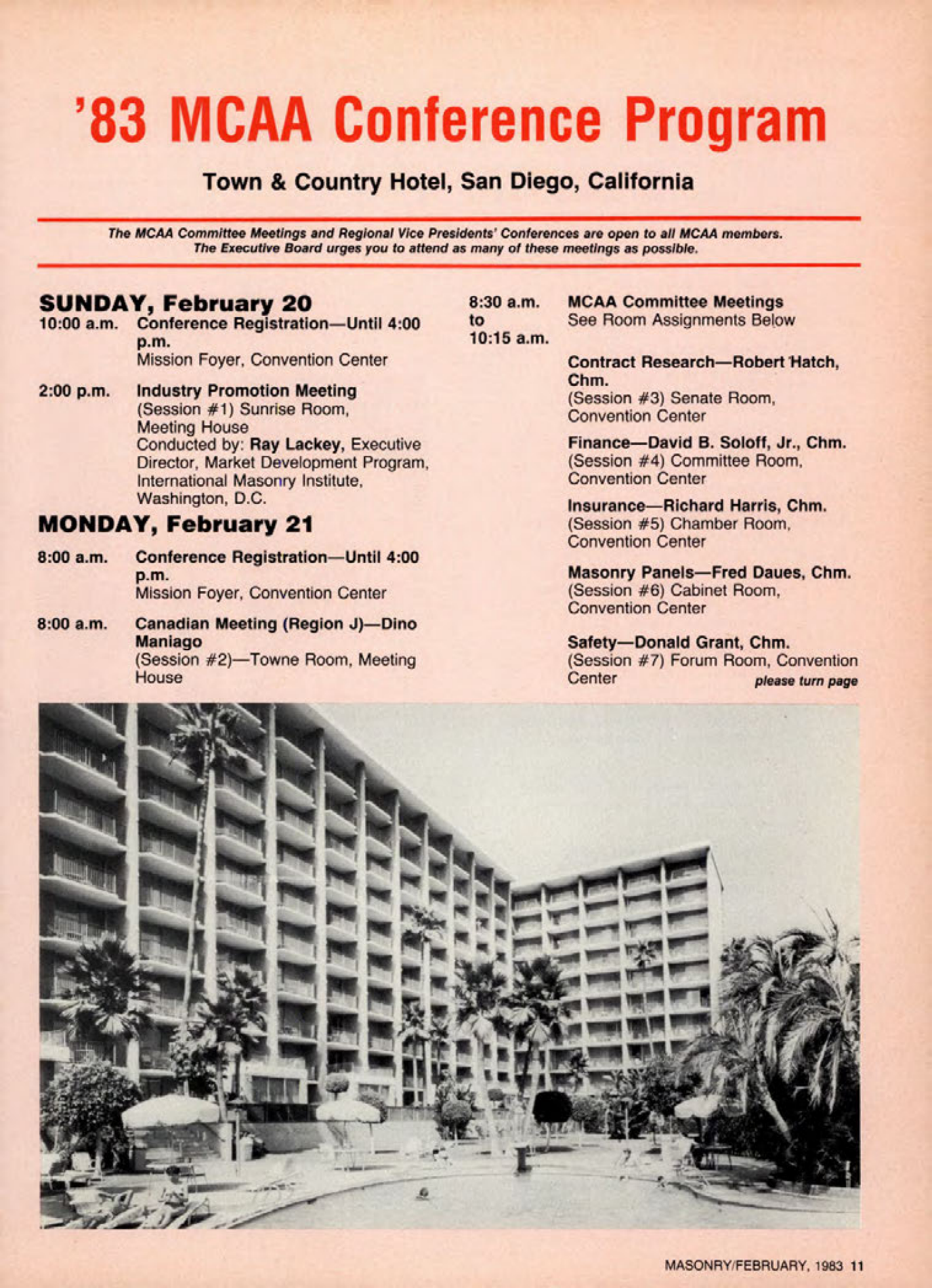 Masonry Magazine February 1983 Page. 11