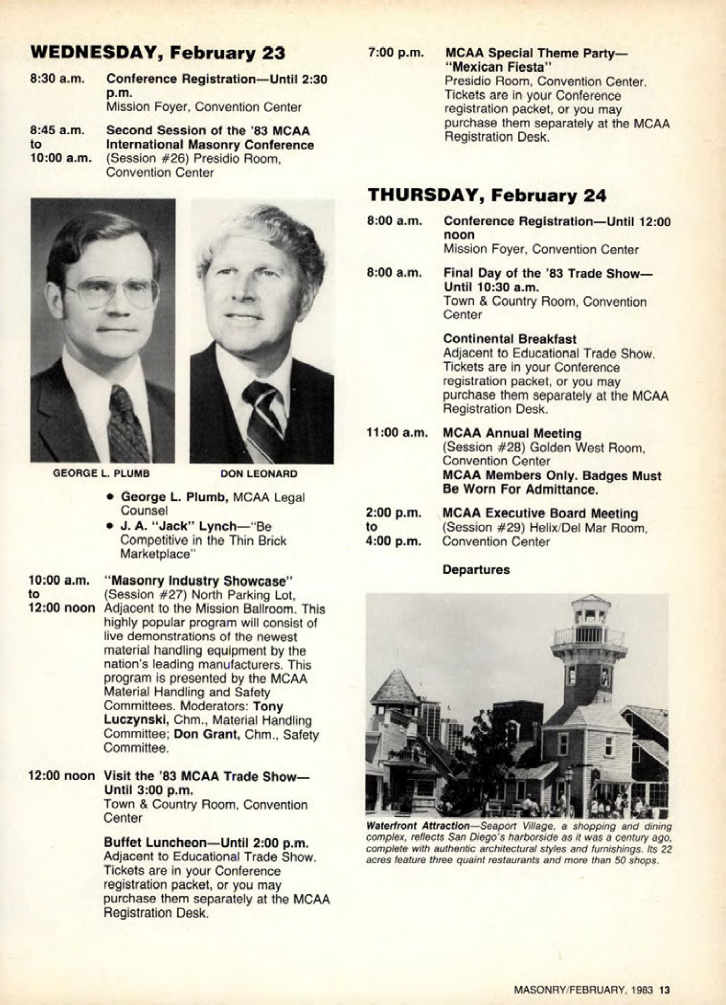 Masonry Magazine February 1983 Page. 13